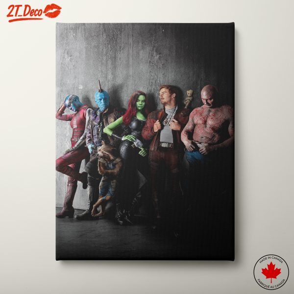 Guardians of the Galaxy Character Art