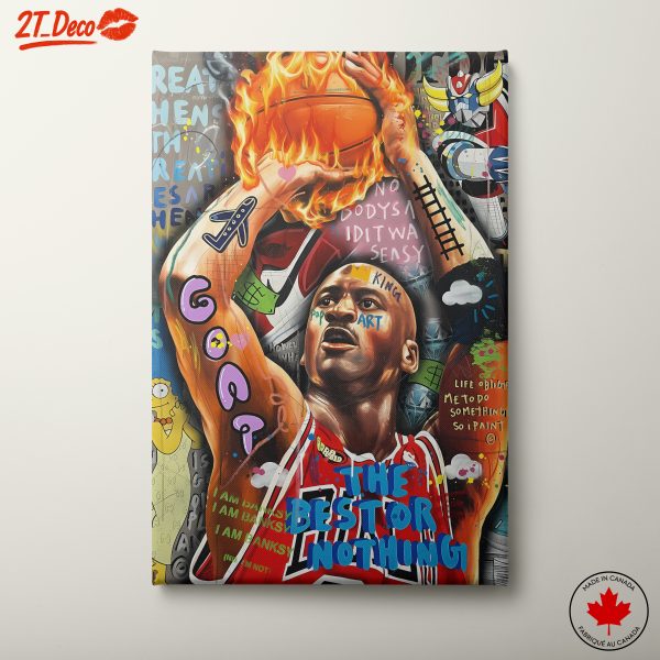 Dynamic Urban Sports Artwork Featuring Basketball