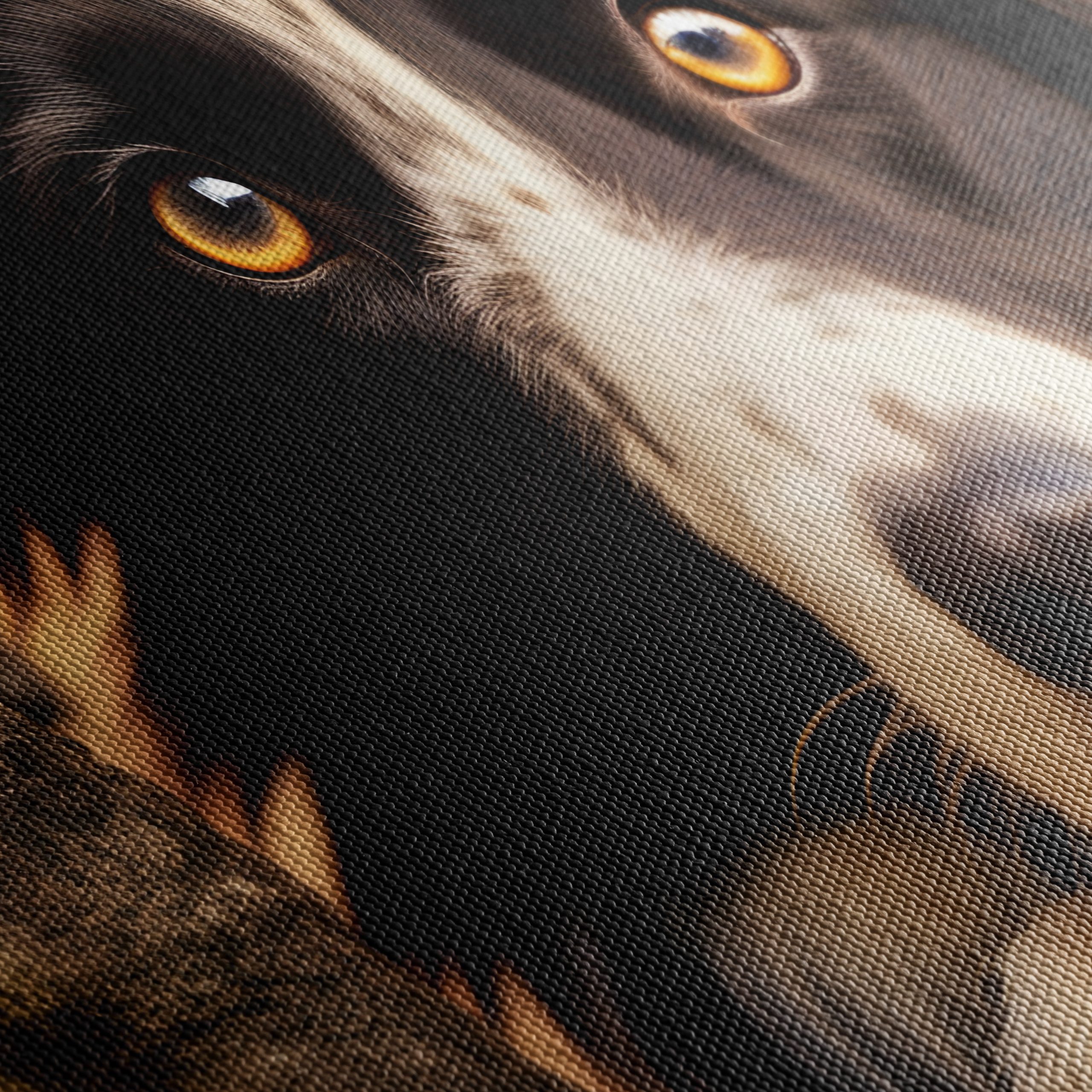 Charming Dog Portrait with Autumn Leaves - Image 5