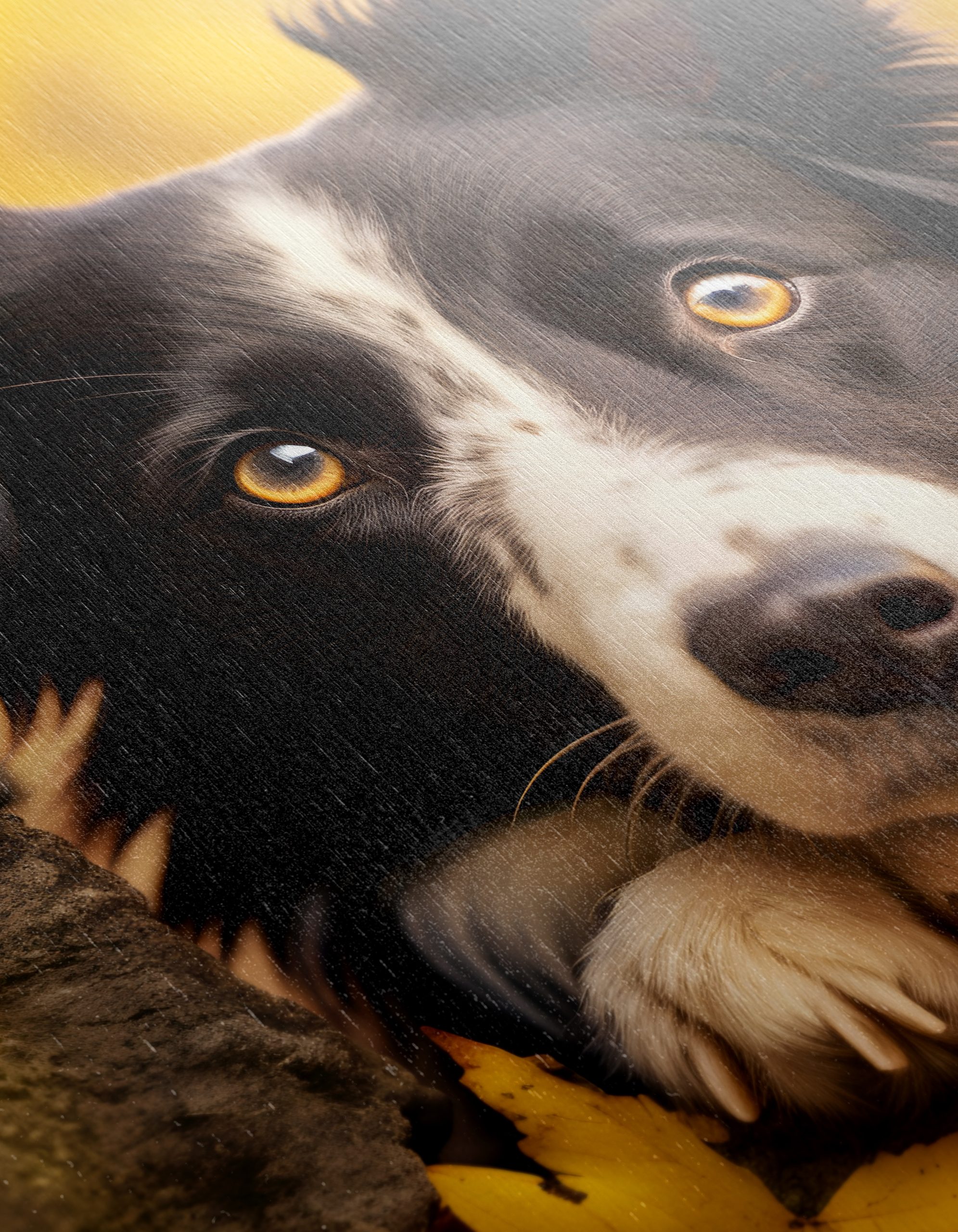 Charming Dog Portrait with Autumn Leaves - Image 12