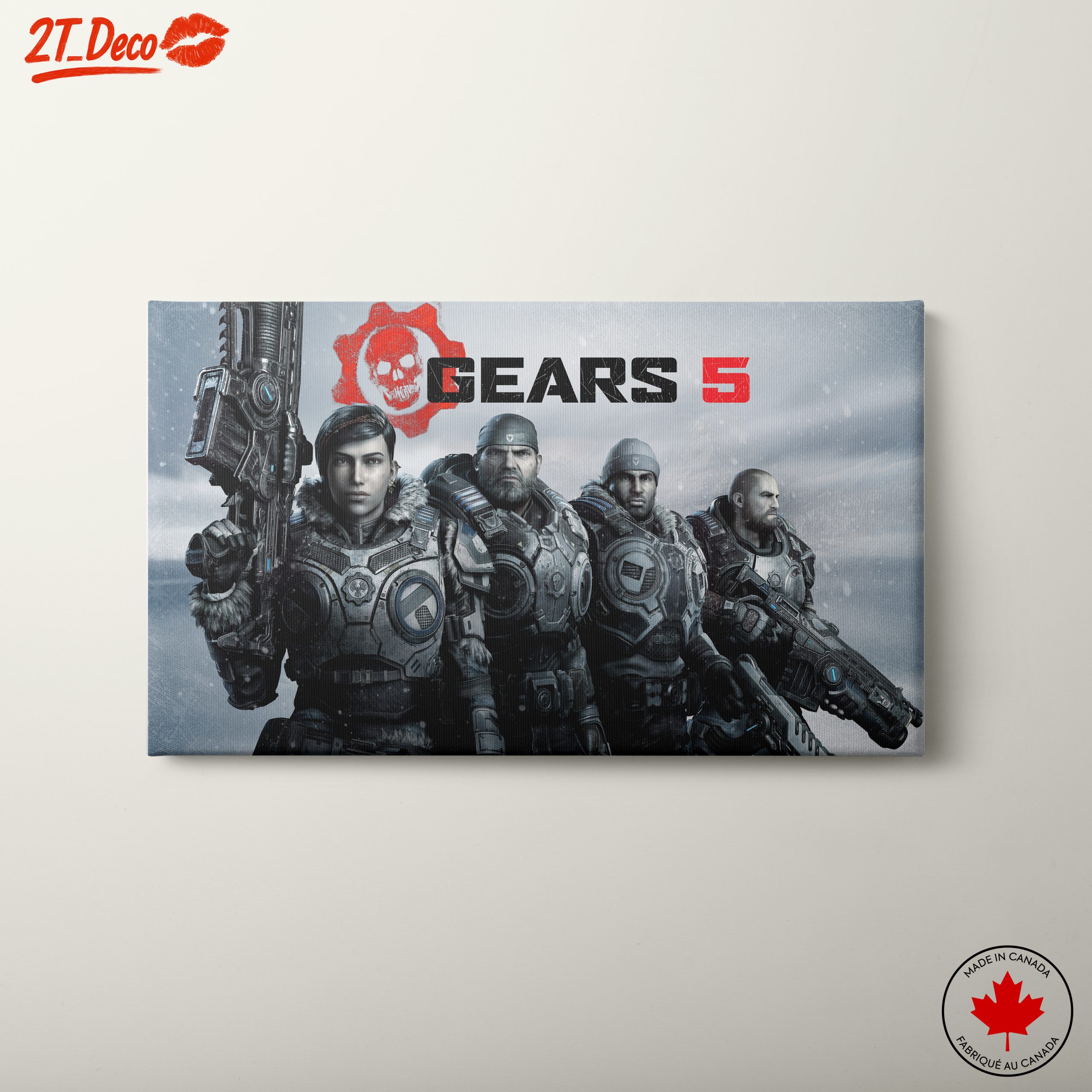 Gears 5 Art Featuring Iconic Characters