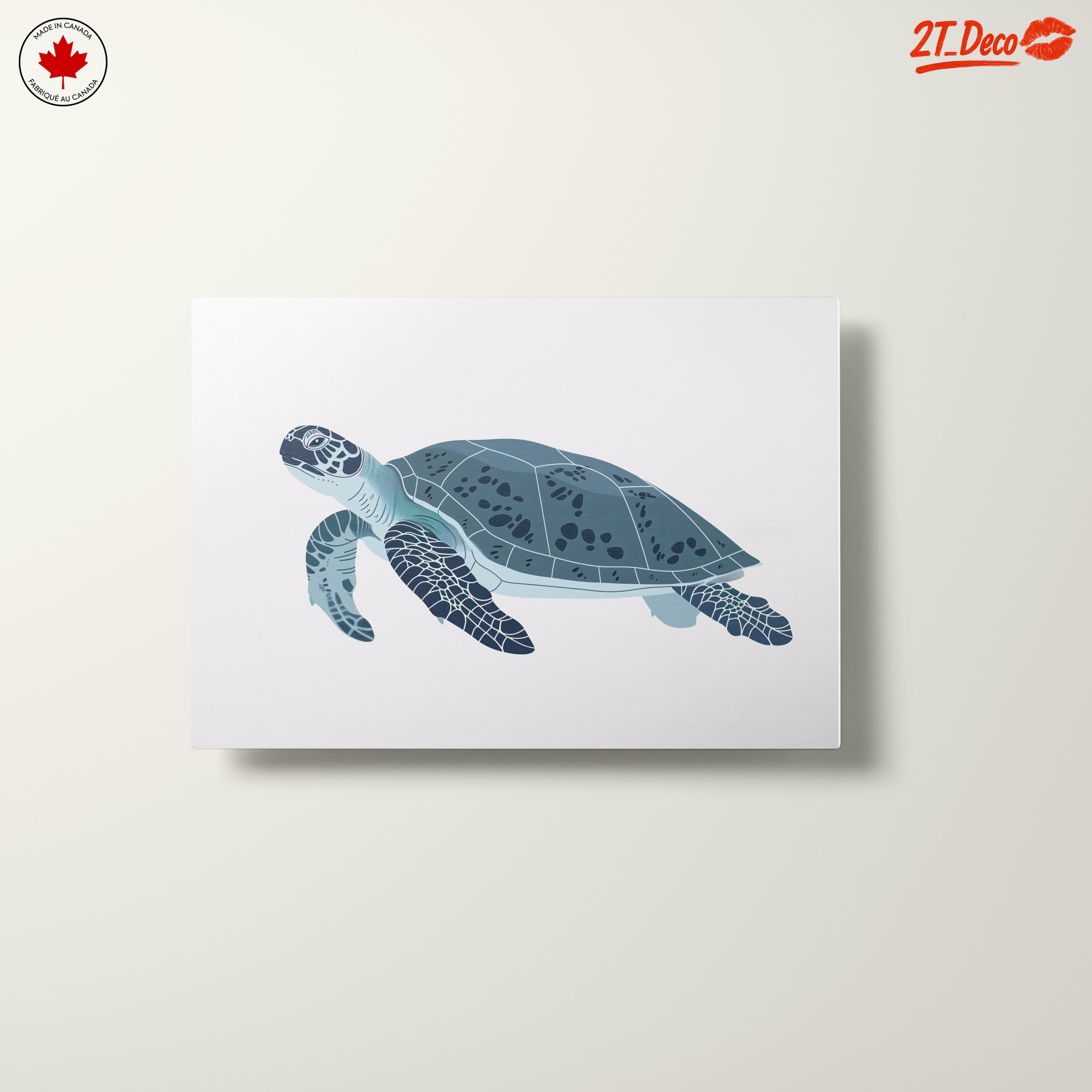 Stylized Sea Turtle Artwork - Image 10
