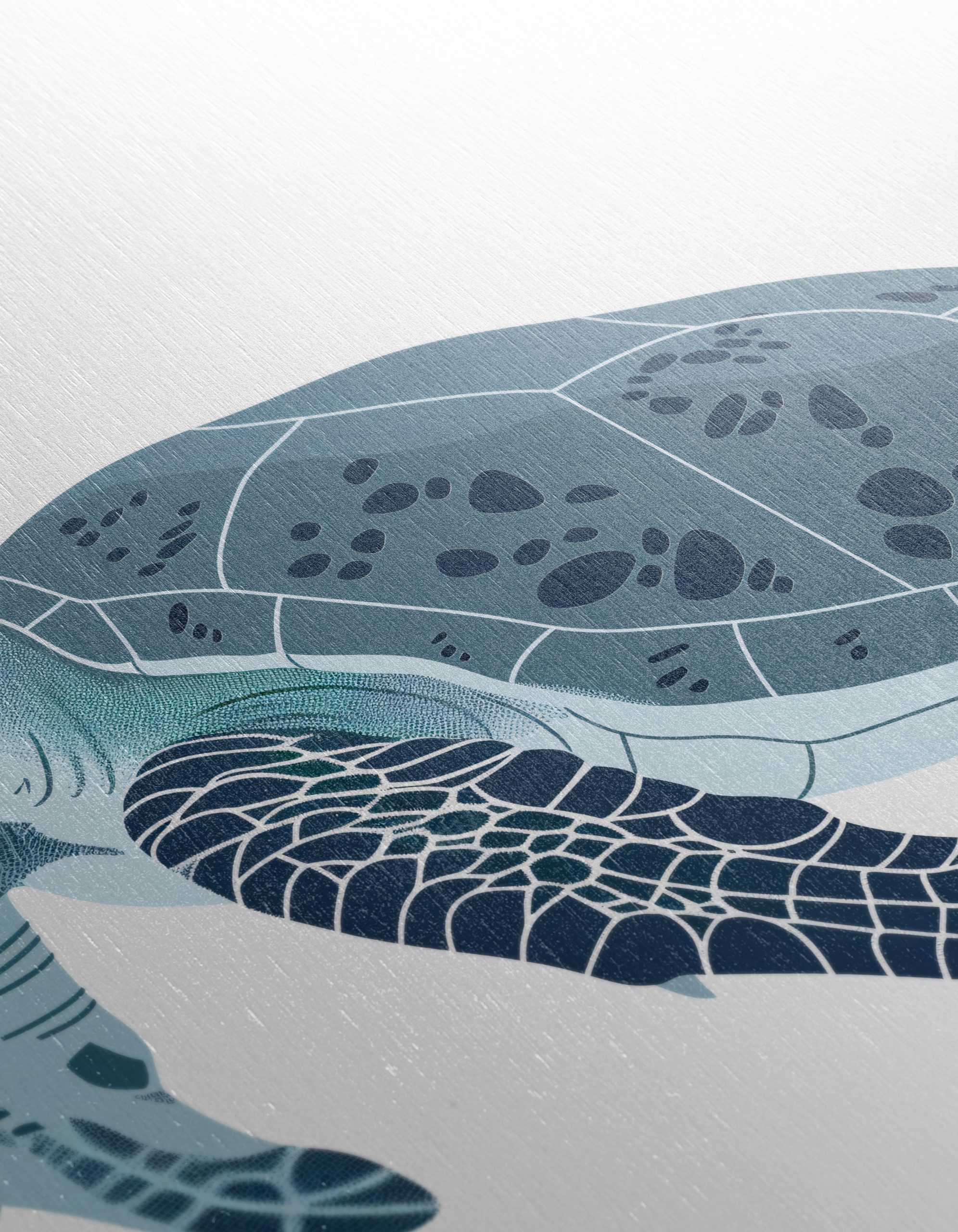 Stylized Sea Turtle Artwork - Image 12