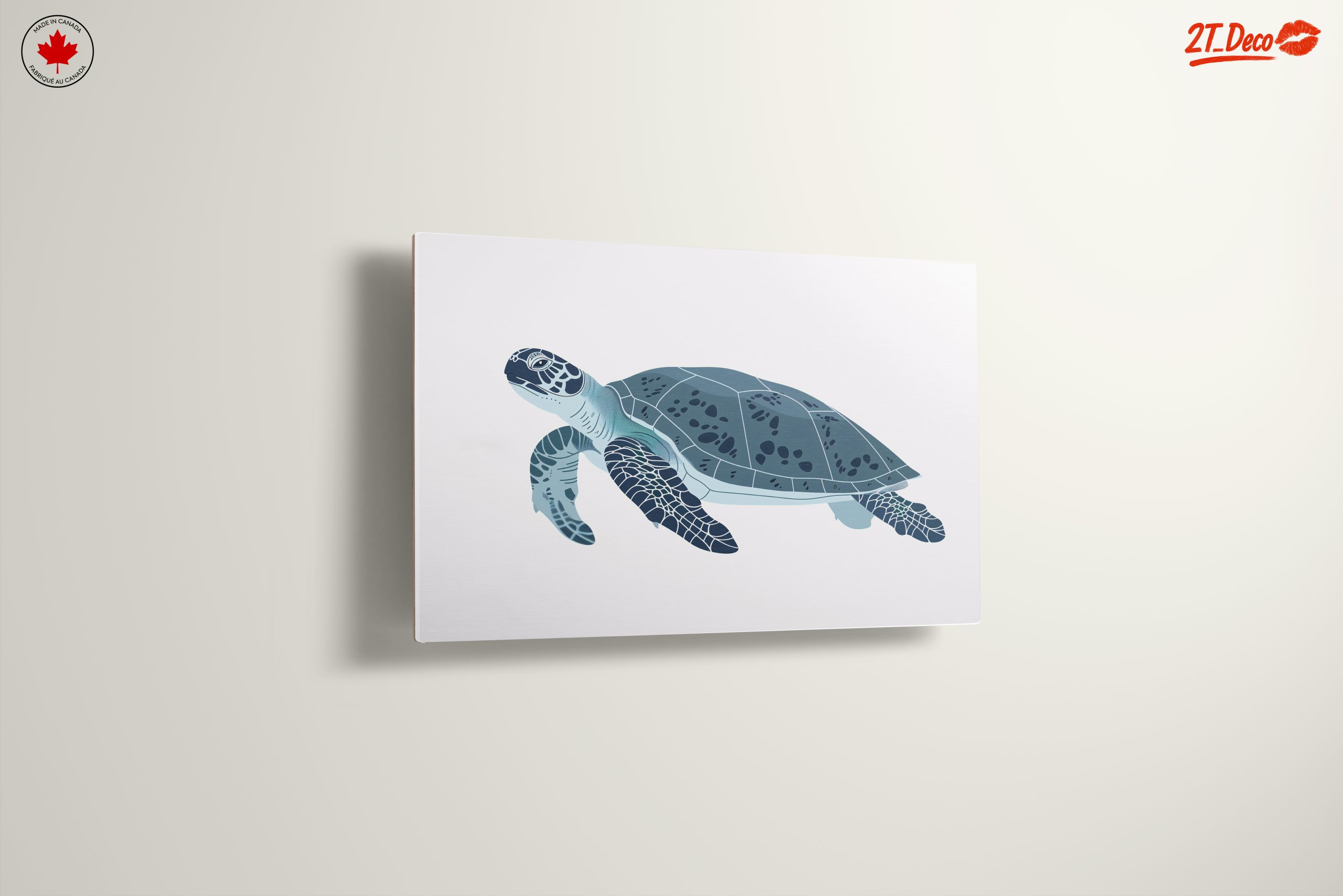 Stylized Sea Turtle Artwork - Image 13