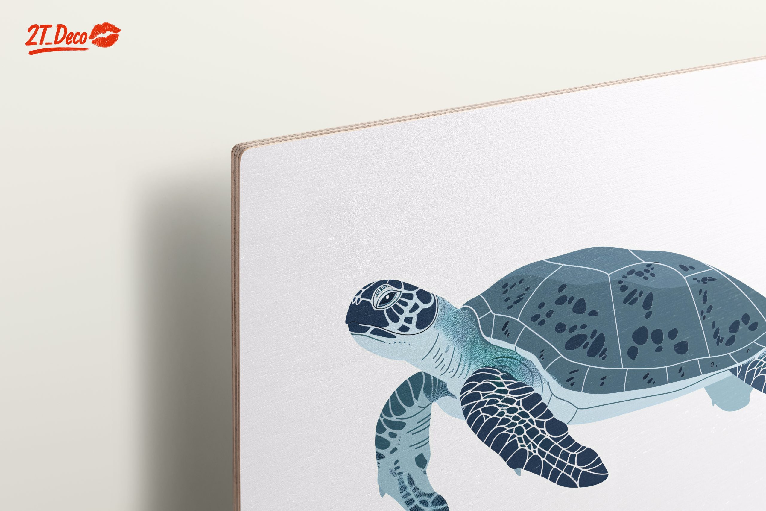 Stylized Sea Turtle Artwork - Image 15