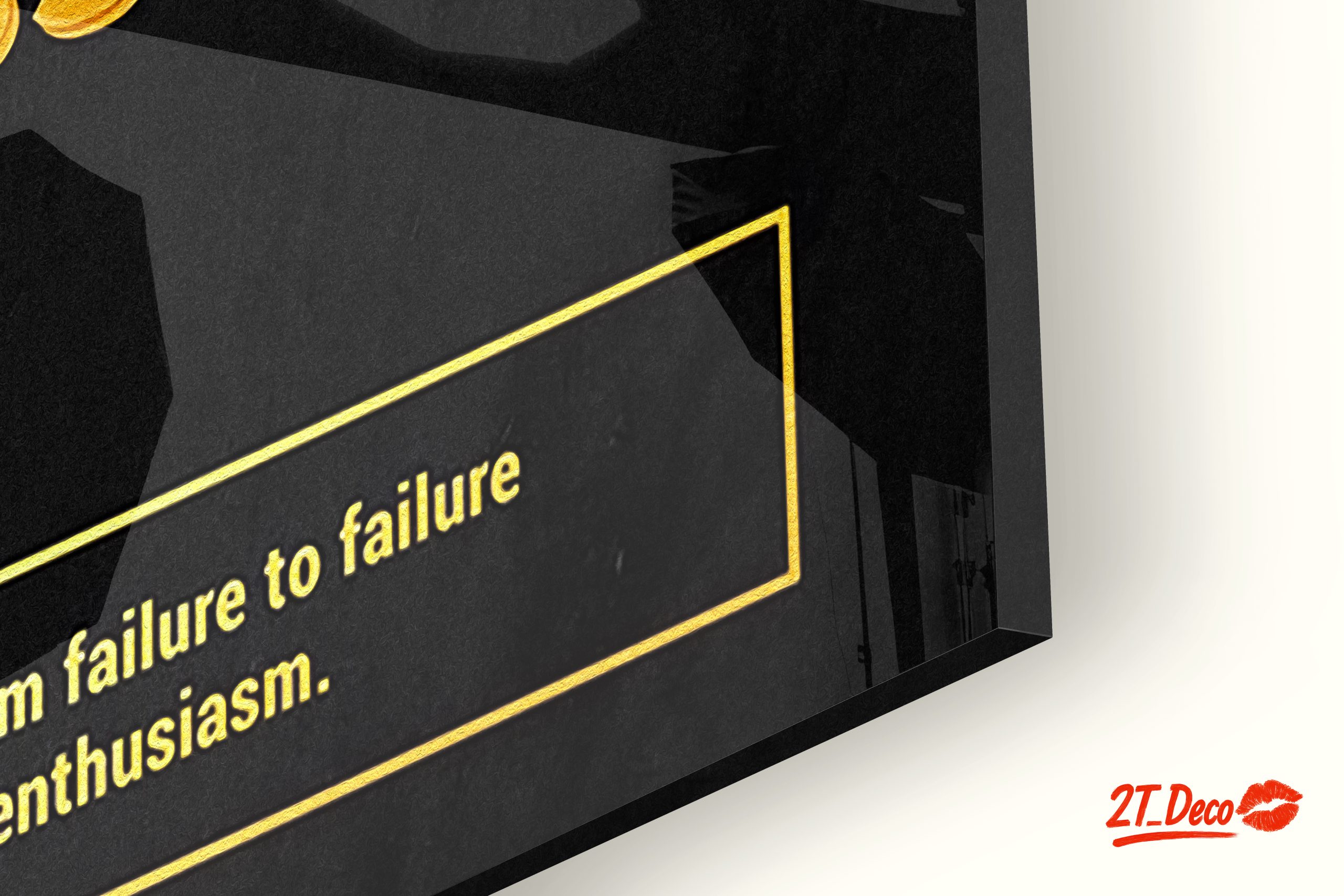Success Definition Typography Wall Art - Image 9