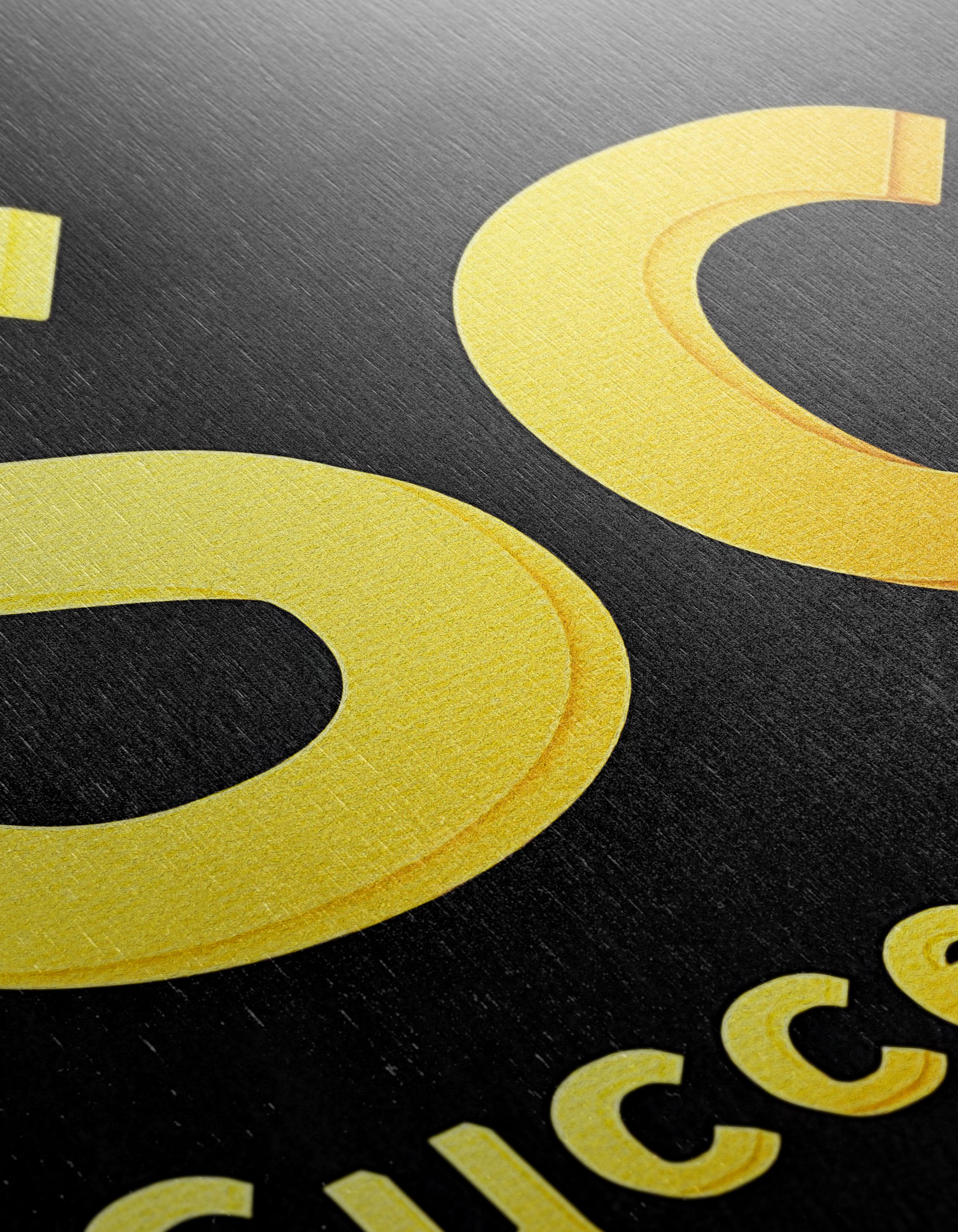 Success Definition Typography Wall Art - Image 12