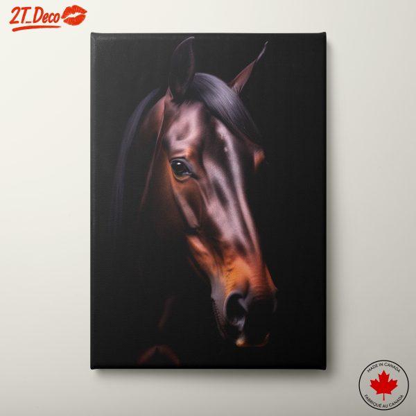 Beautiful Horse Portrait in Artistic Style