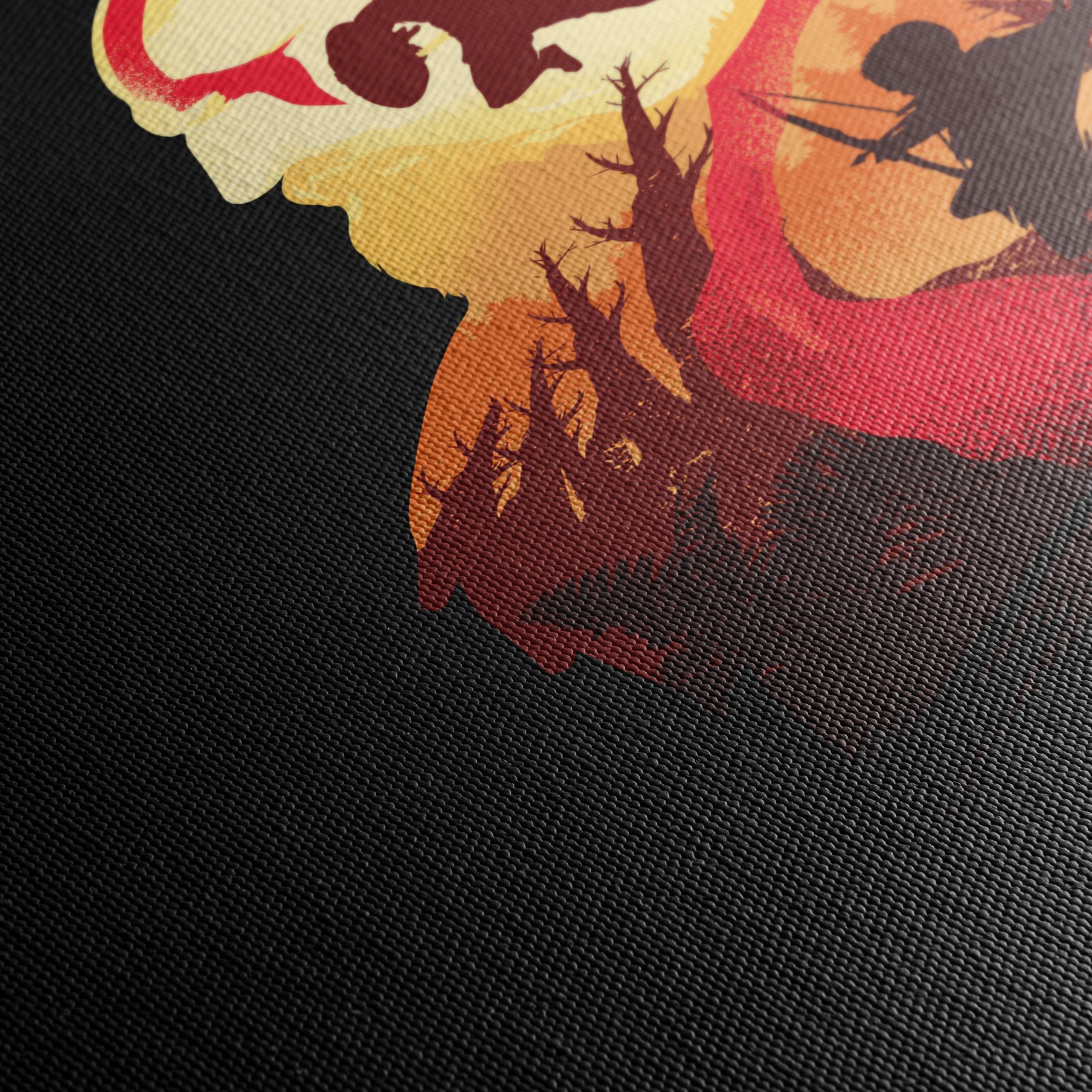 Epic God of War Artwork Depicting Kratos - Image 5