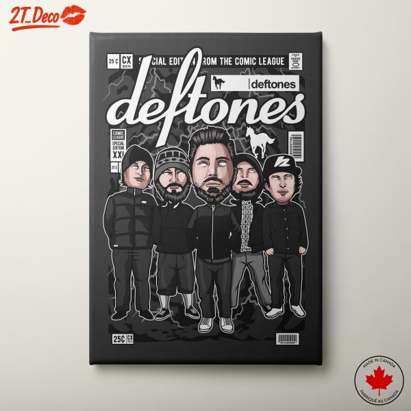 Deftones Band Illustration Art
