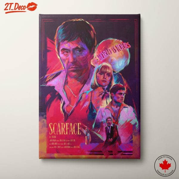 Scarface Inspired Character Art