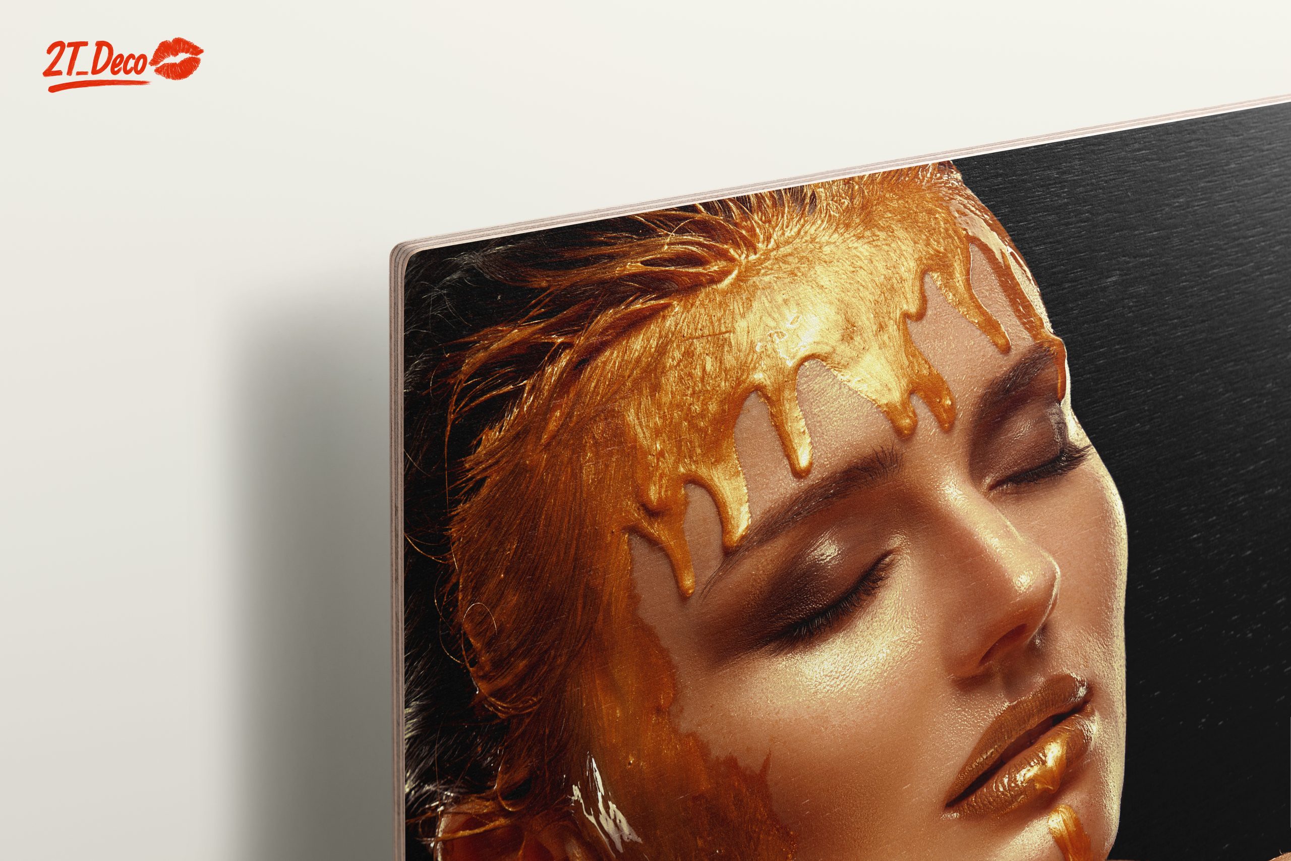 Gold Abstract Beauty Artwork - Image 15
