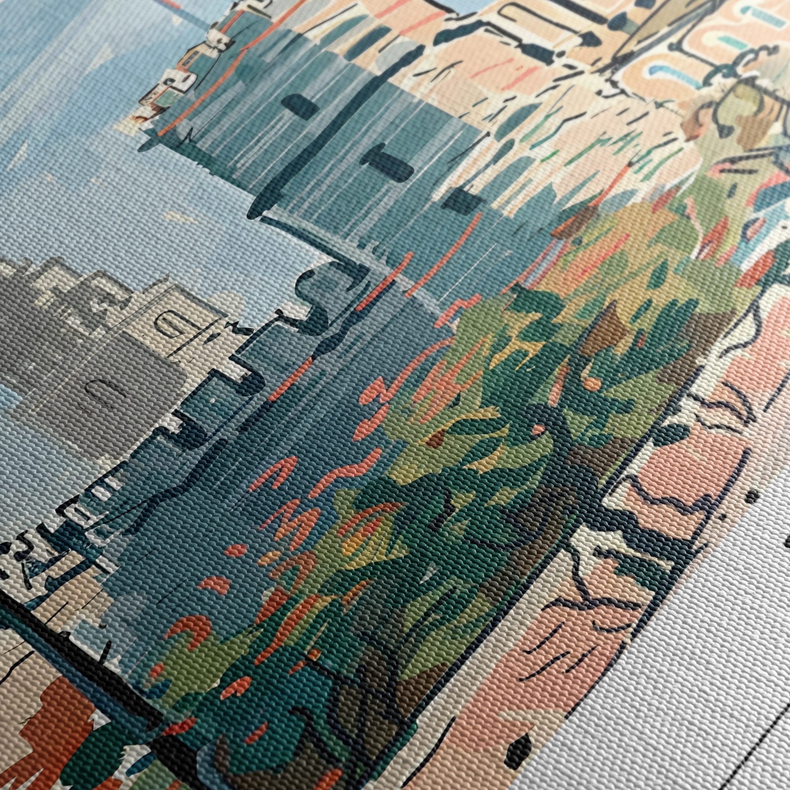 Belgrade Cityscape Art - Image 5