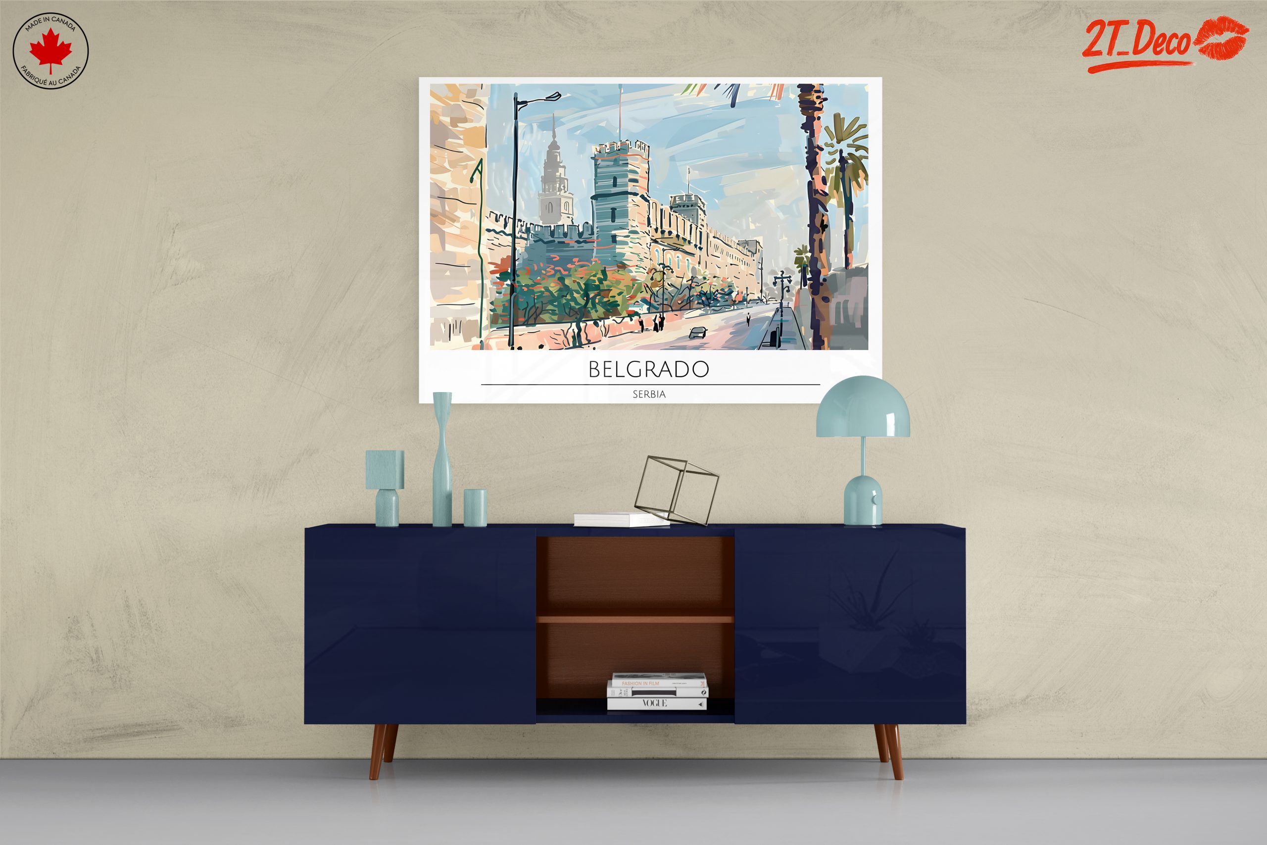 Belgrade Cityscape Art - Image 8
