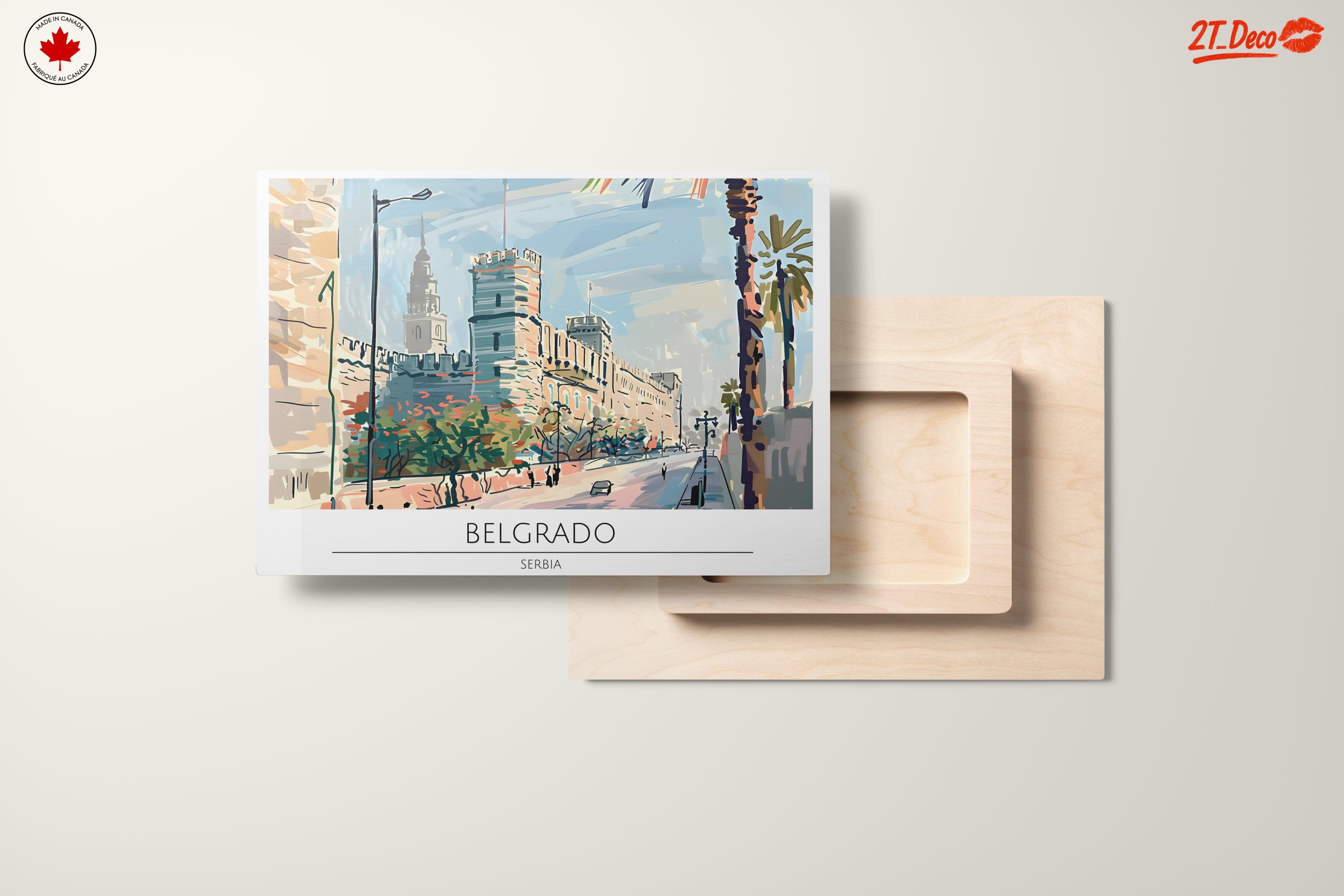 Belgrade Cityscape Art - Image 11