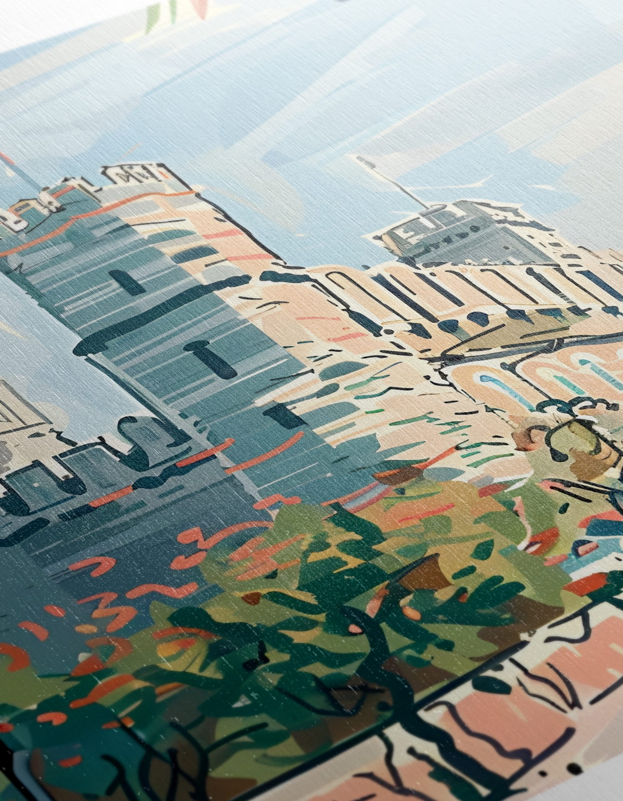Belgrade Cityscape Art - Image 12