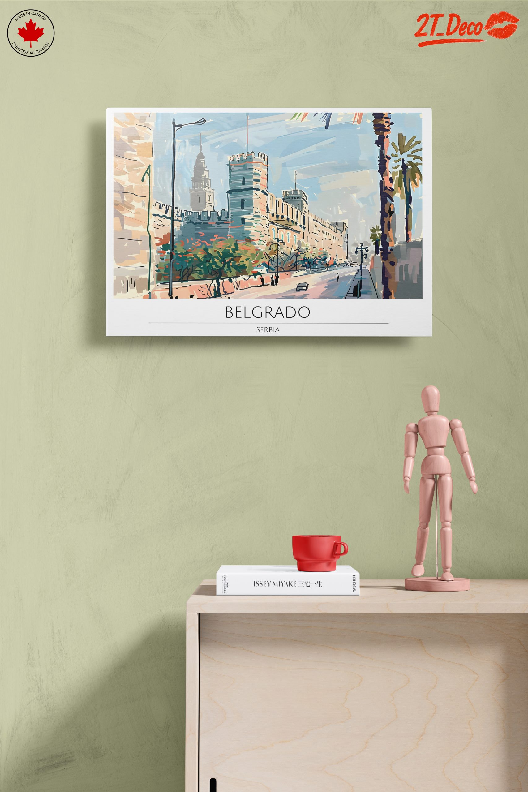 Belgrade Cityscape Art - Image 14