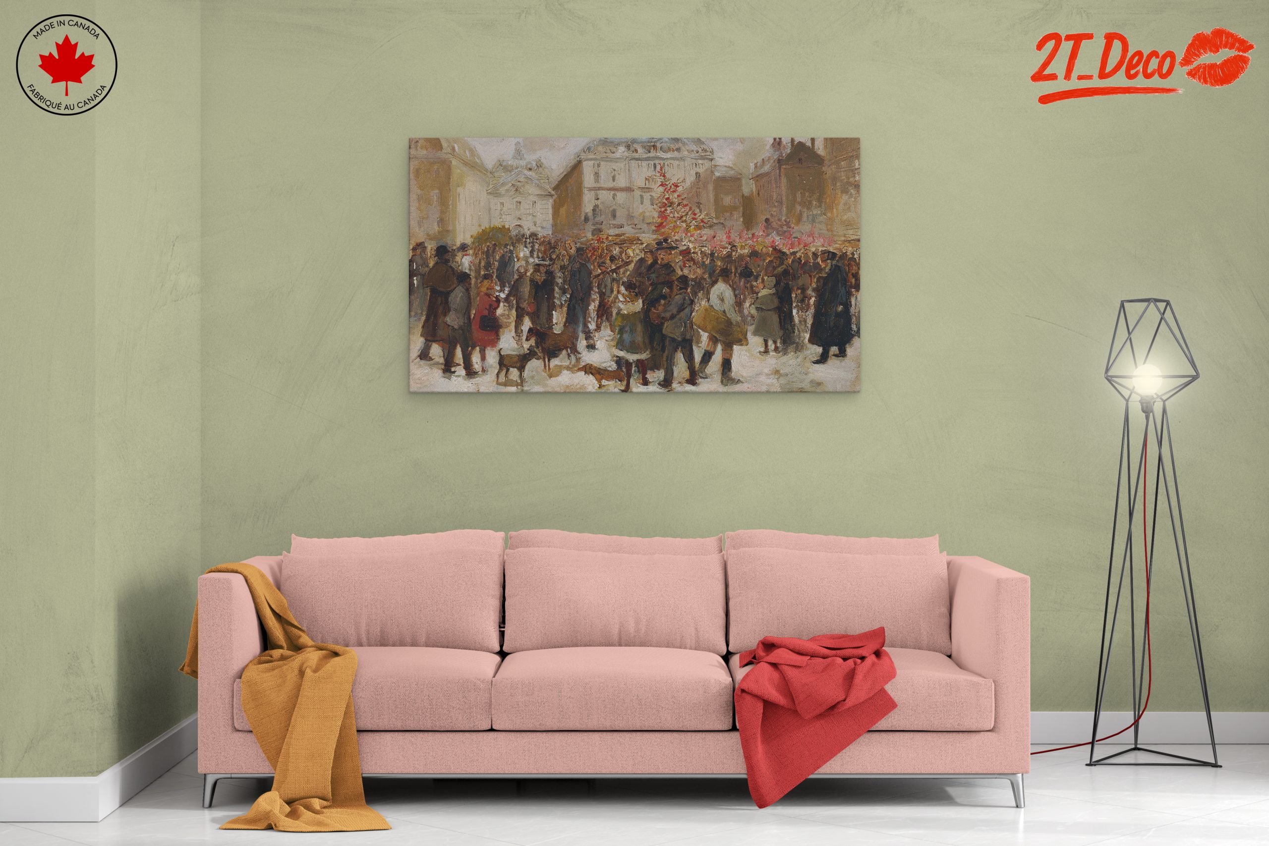 Lively Gathering of People and Animals - Image 2
