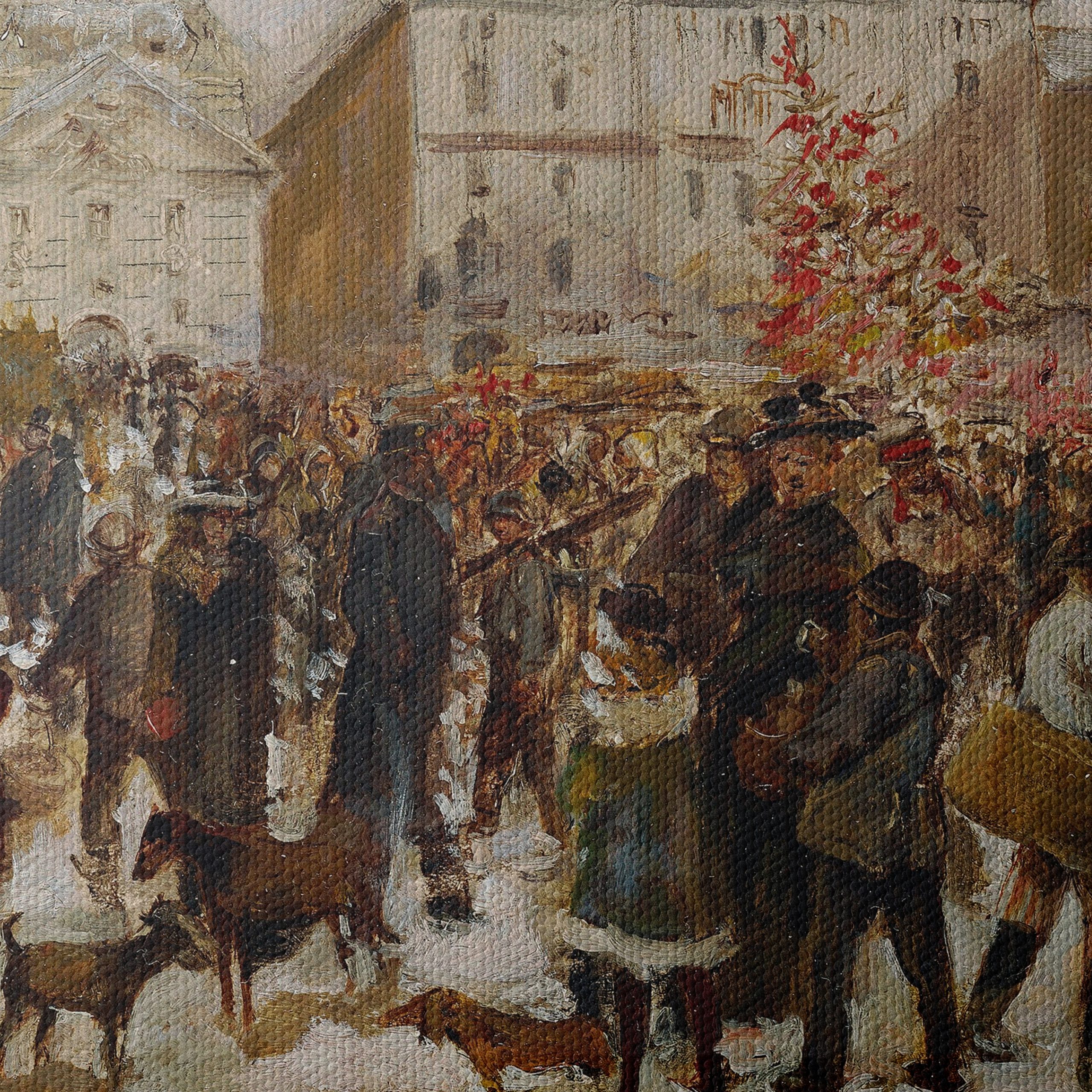 Lively Gathering of People and Animals - Image 4