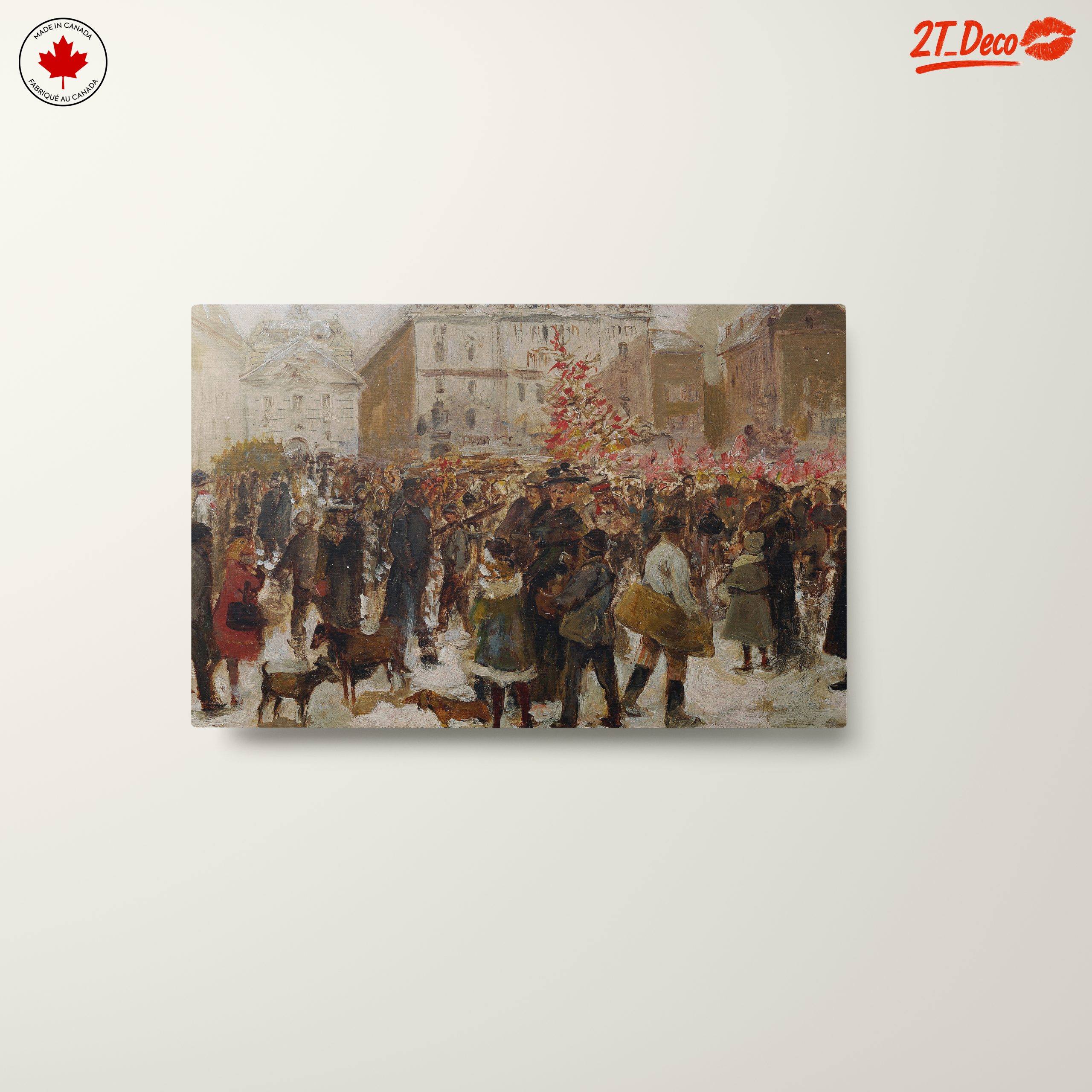 Lively Gathering of People and Animals - Image 10