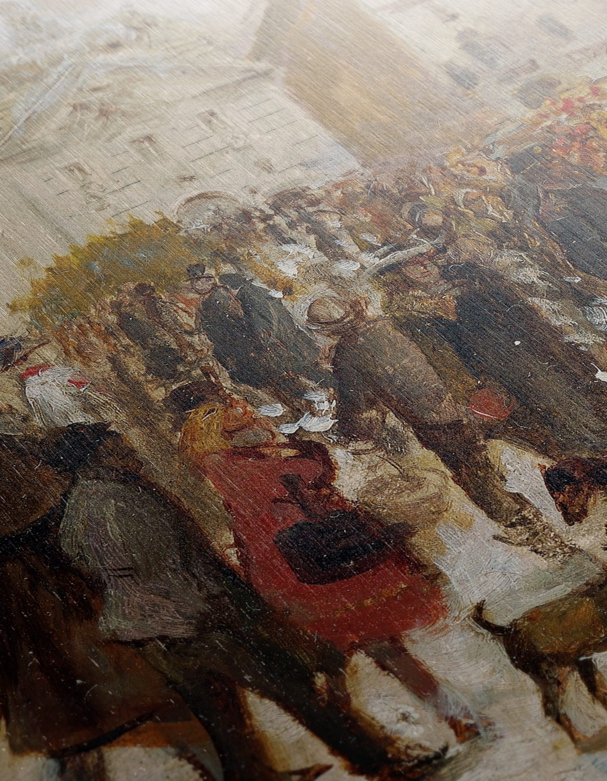 Lively Gathering of People and Animals - Image 12