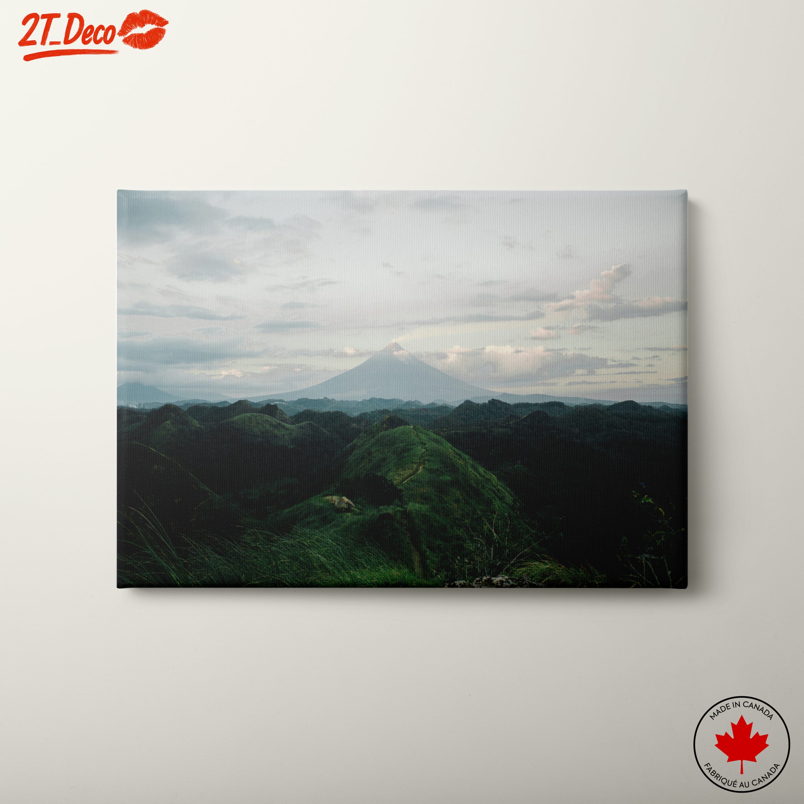 Majestic Mountain Landscapes with Rolling Hills