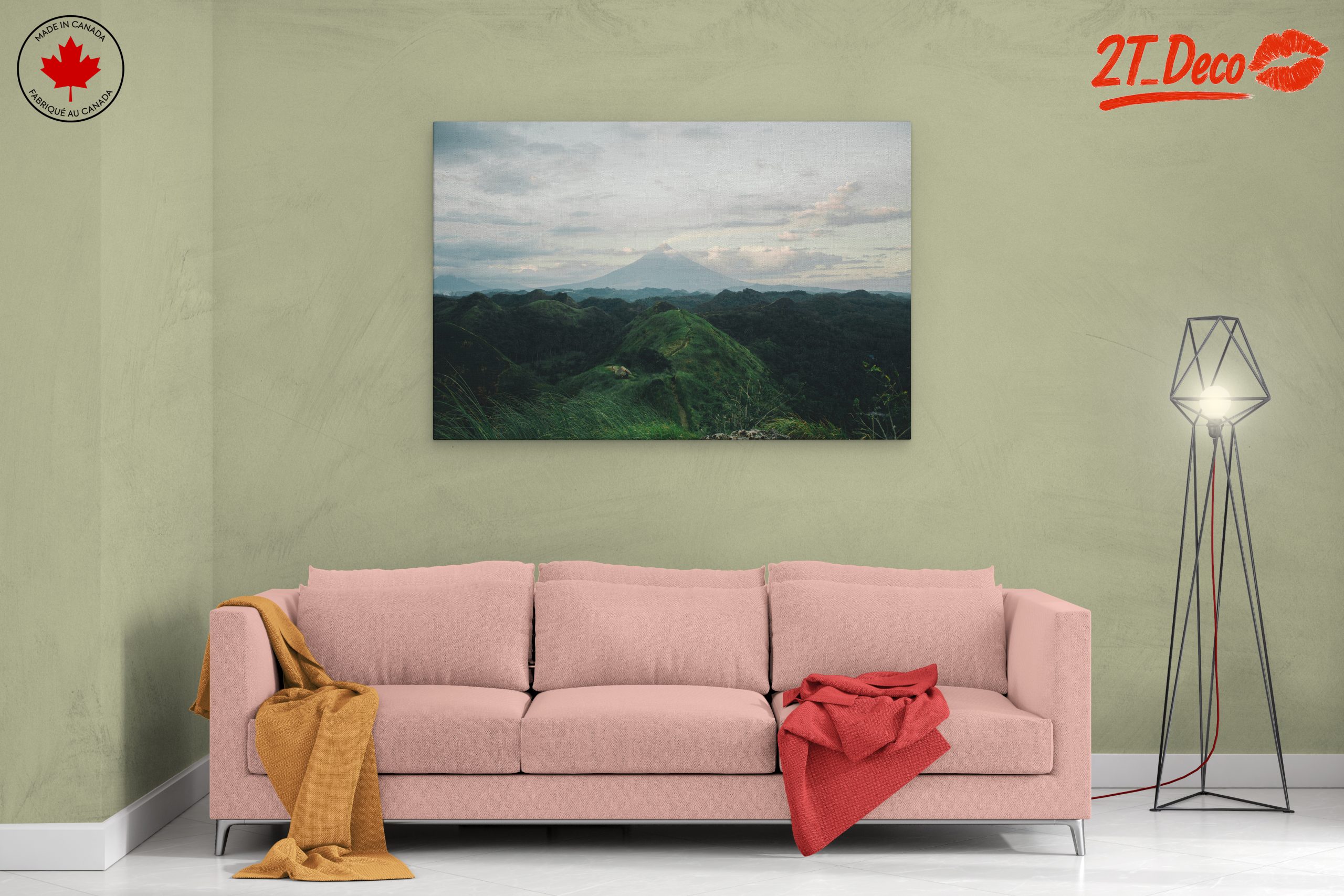 Majestic Mountain Landscapes with Rolling Hills - Image 2