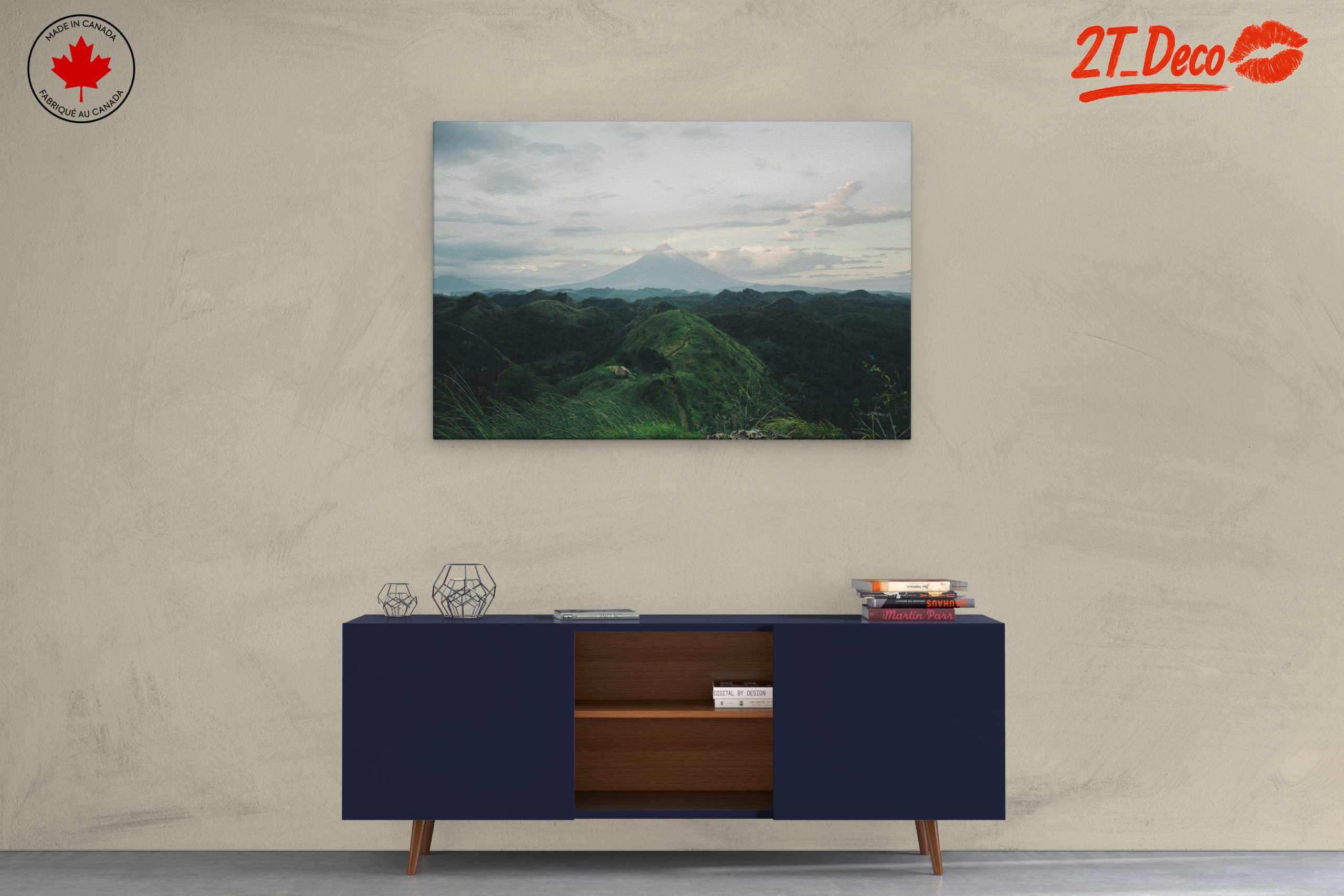 Majestic Mountain Landscapes with Rolling Hills - Image 3