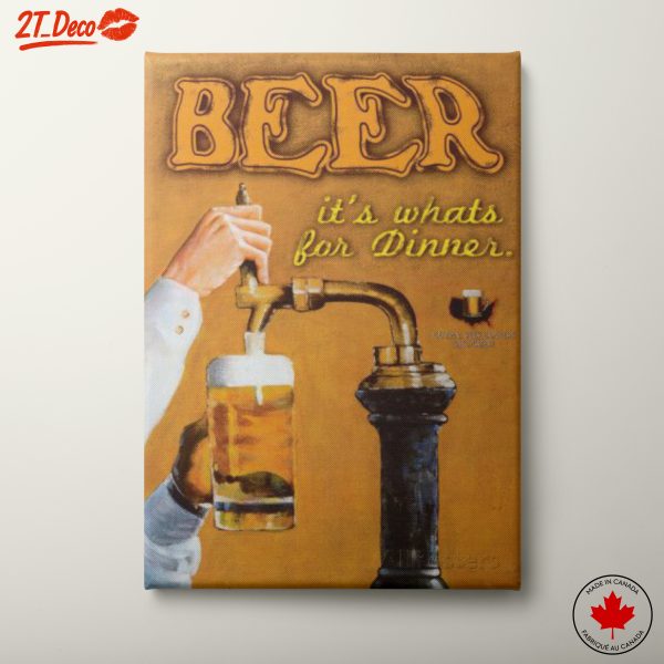 Beer Tap Artwork for Home Bar