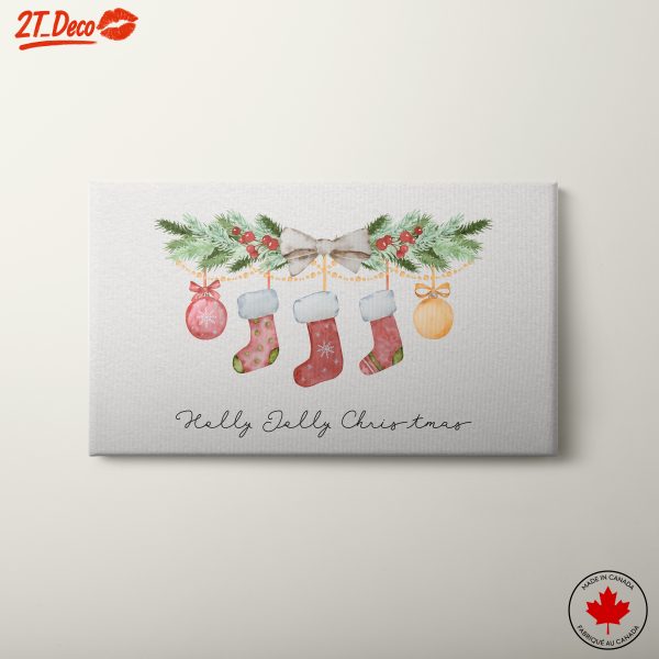 Holly Jolly Christmas Wall Art