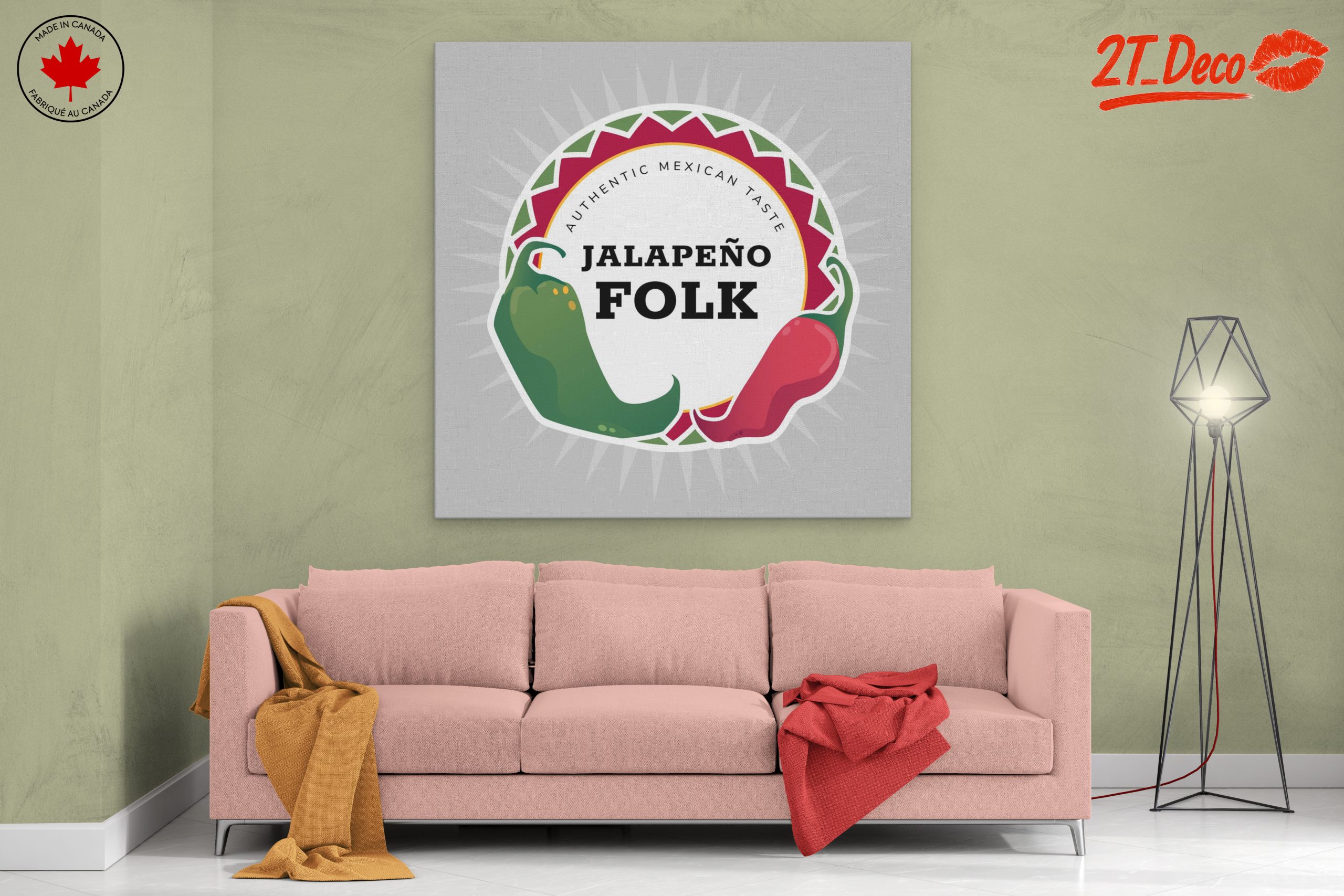 Jalapeño Folk Logo Art - Image 2