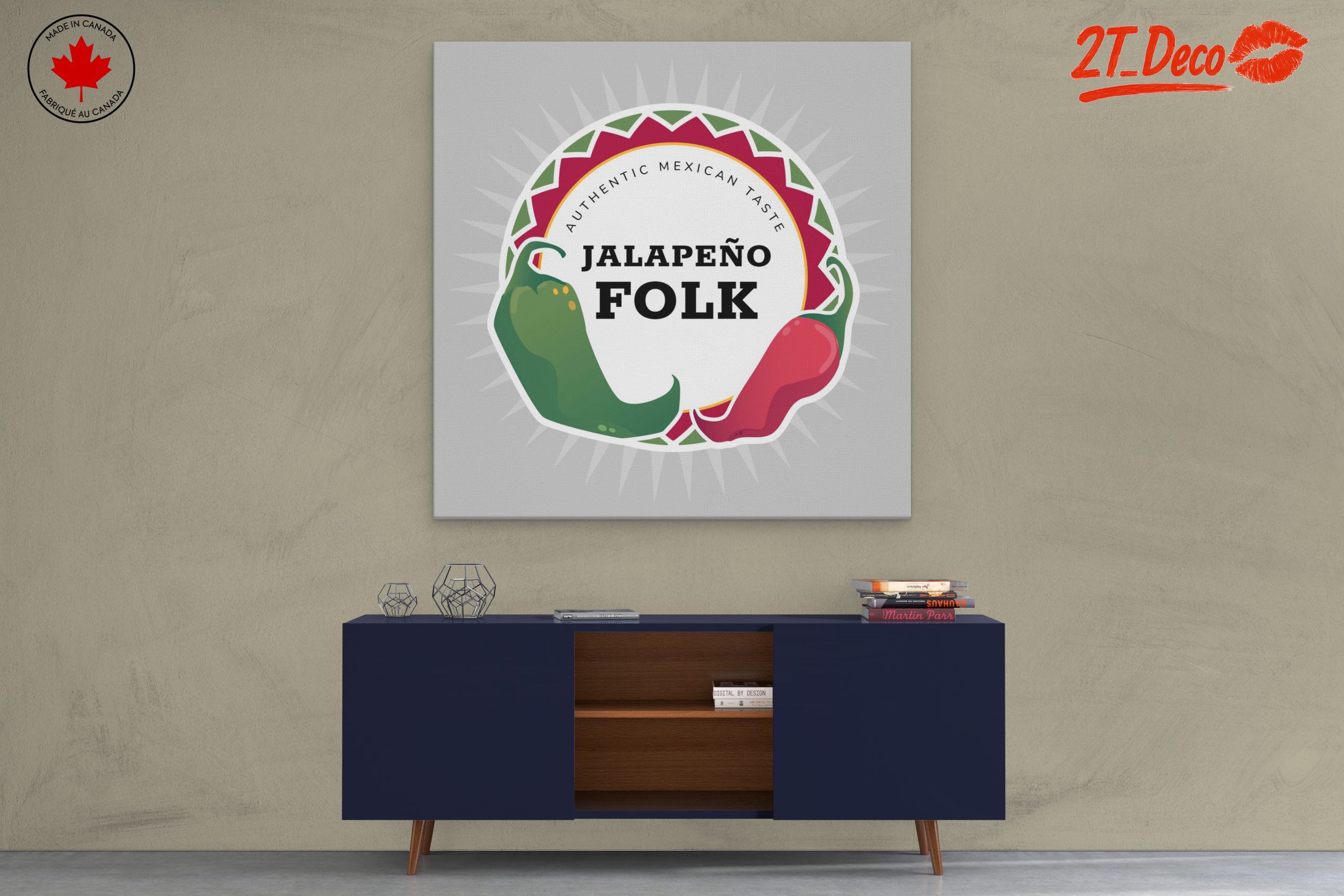 Jalapeño Folk Logo Art - Image 3