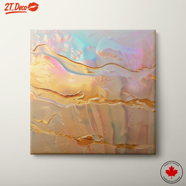 Colorful Abstract Fluid Art for Modern Spaces