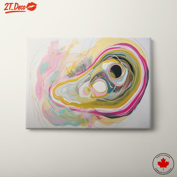 Vibrant Abstract Fluid Art