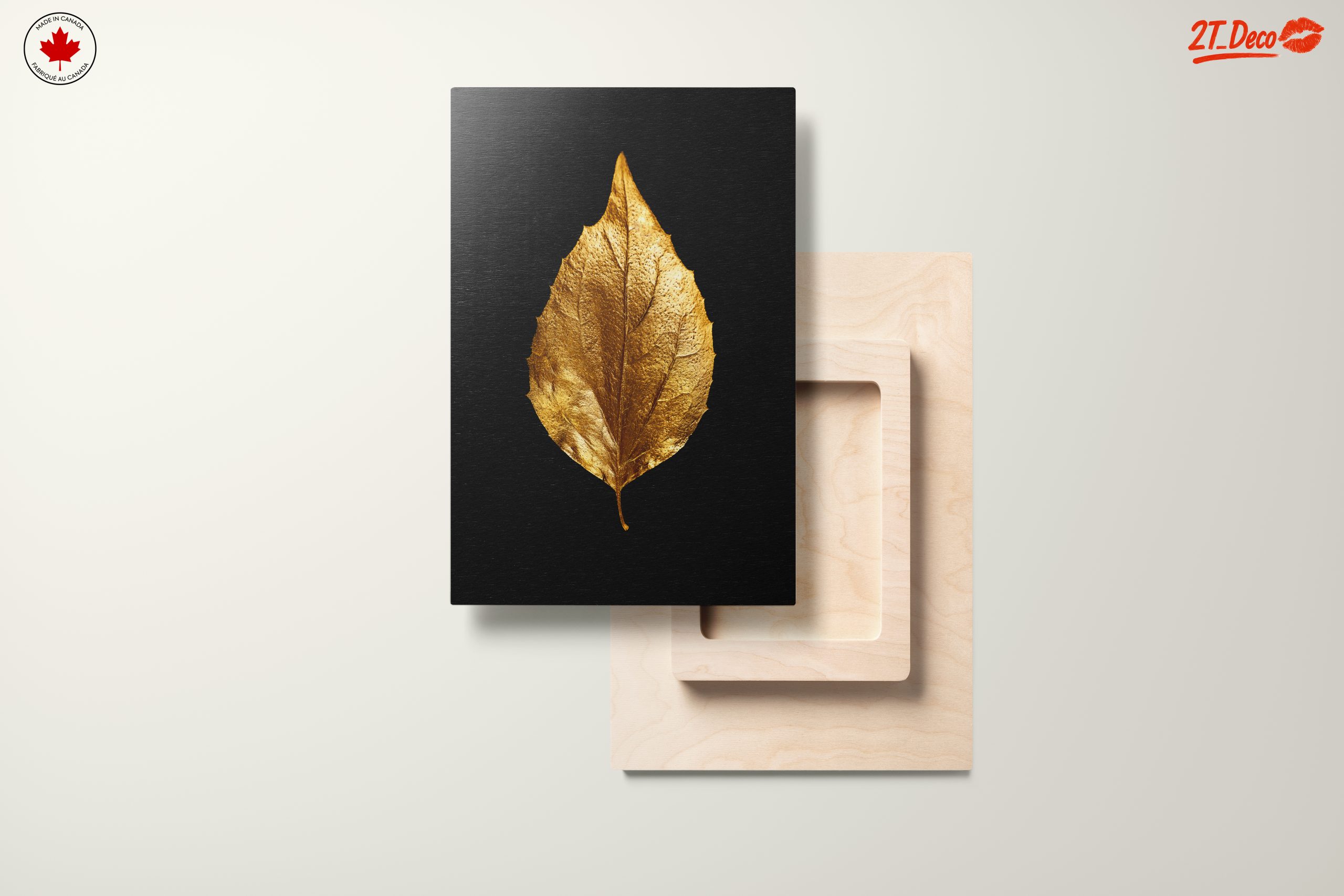 Golden Leaf Wall Art - Image 11