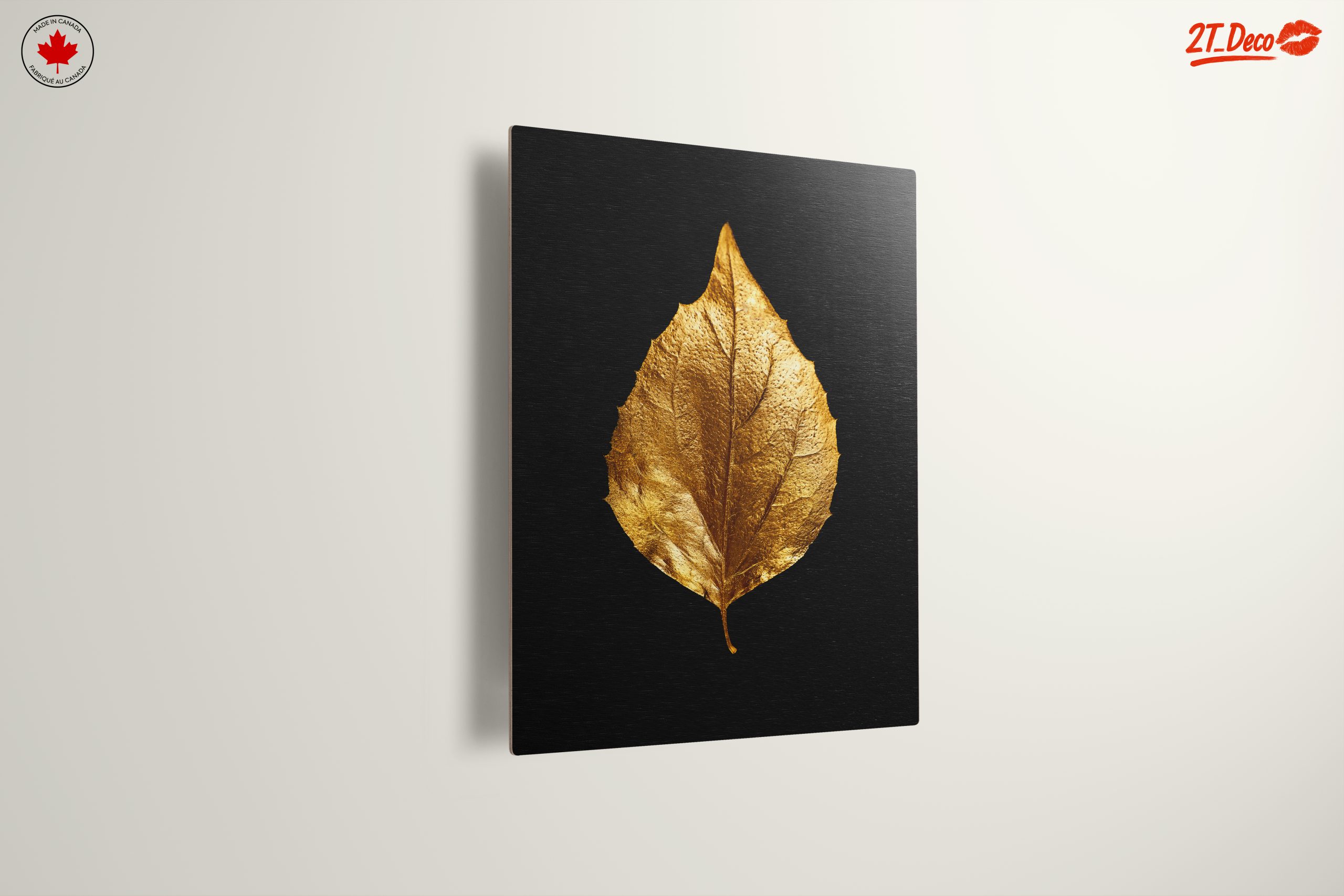 Golden Leaf Wall Art - Image 13
