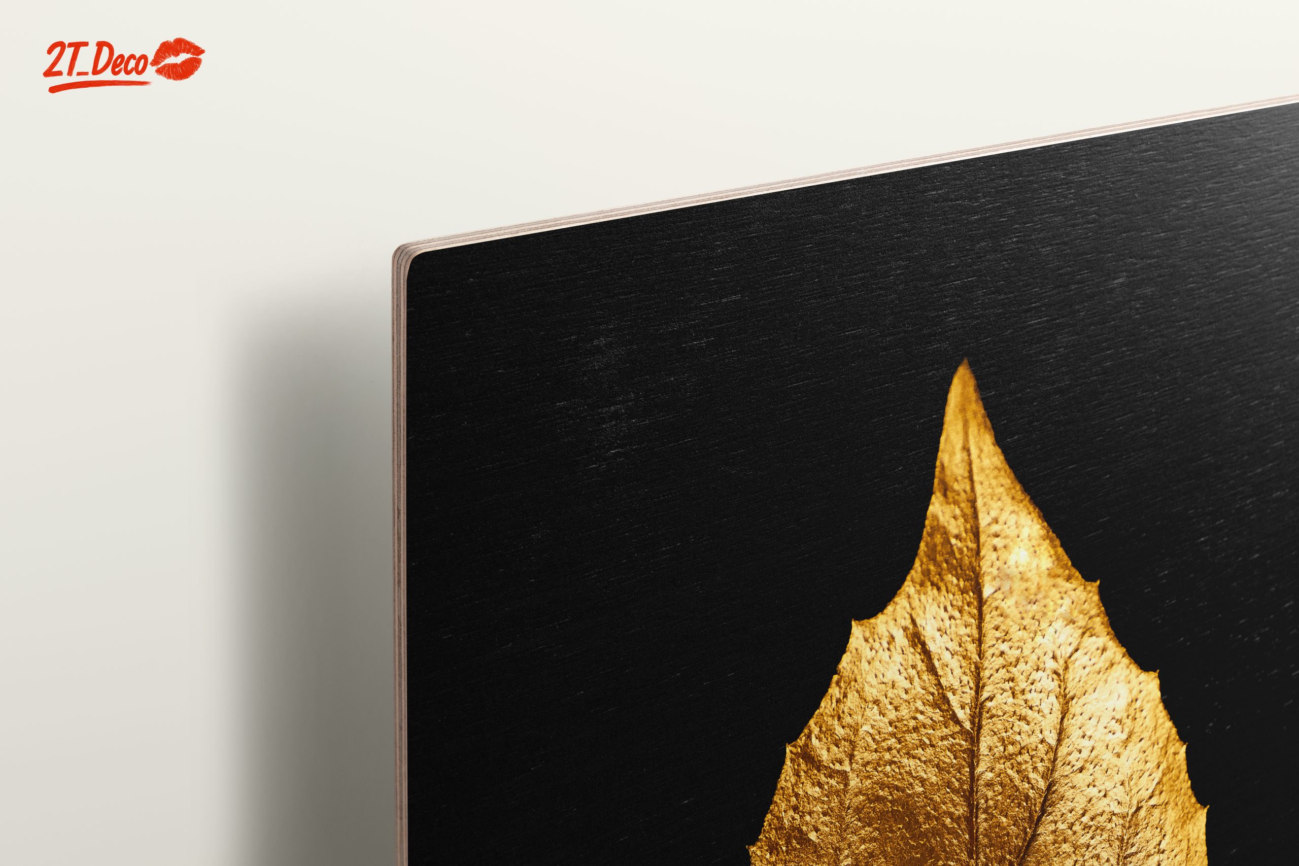 Golden Leaf Wall Art - Image 15