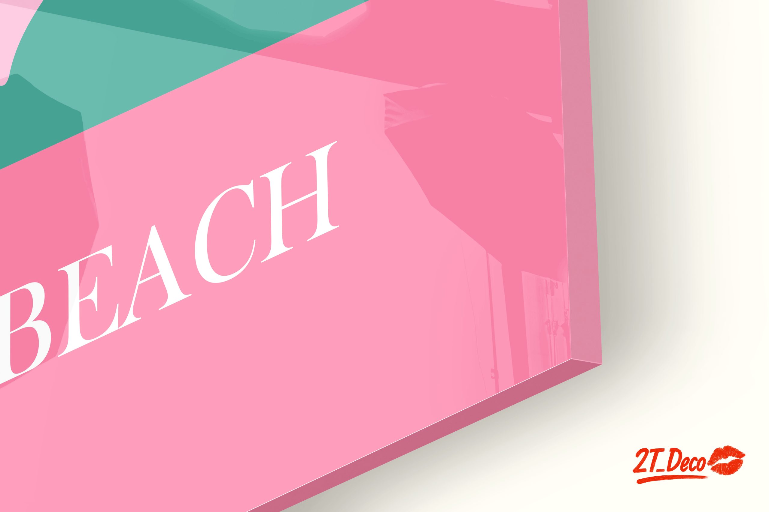 Miami Beach Coral Art Print - Image 9