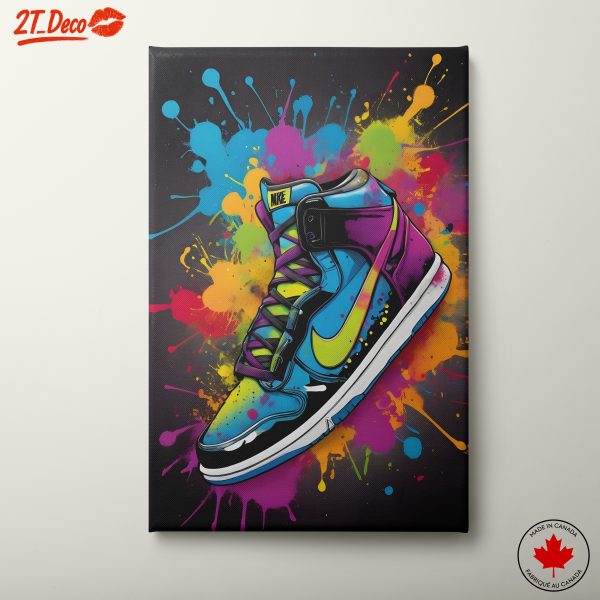 Colorful Nike Sneaker Art 2