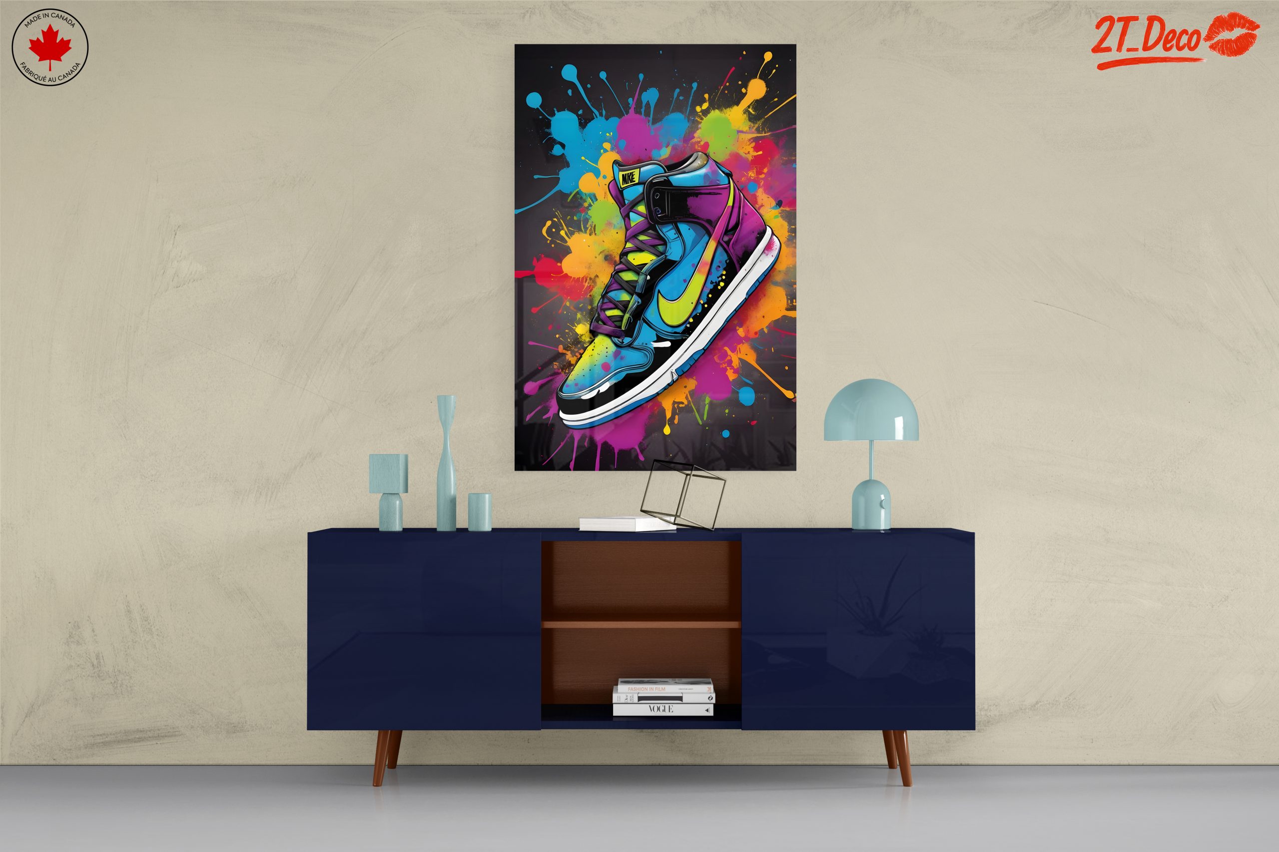 Colorful Nike Sneaker Art 2 - Image 8