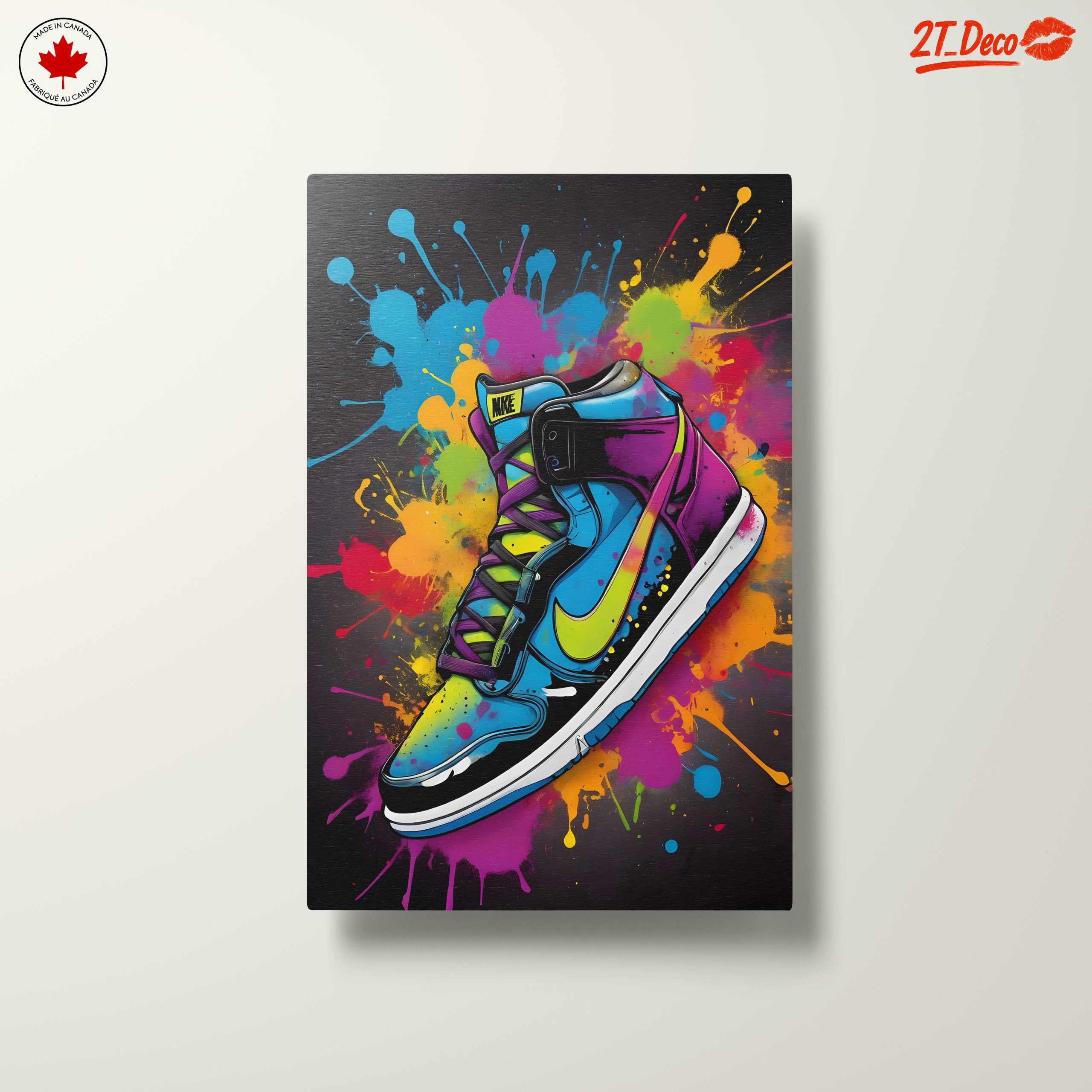 Colorful Nike Sneaker Art 2 - Image 10