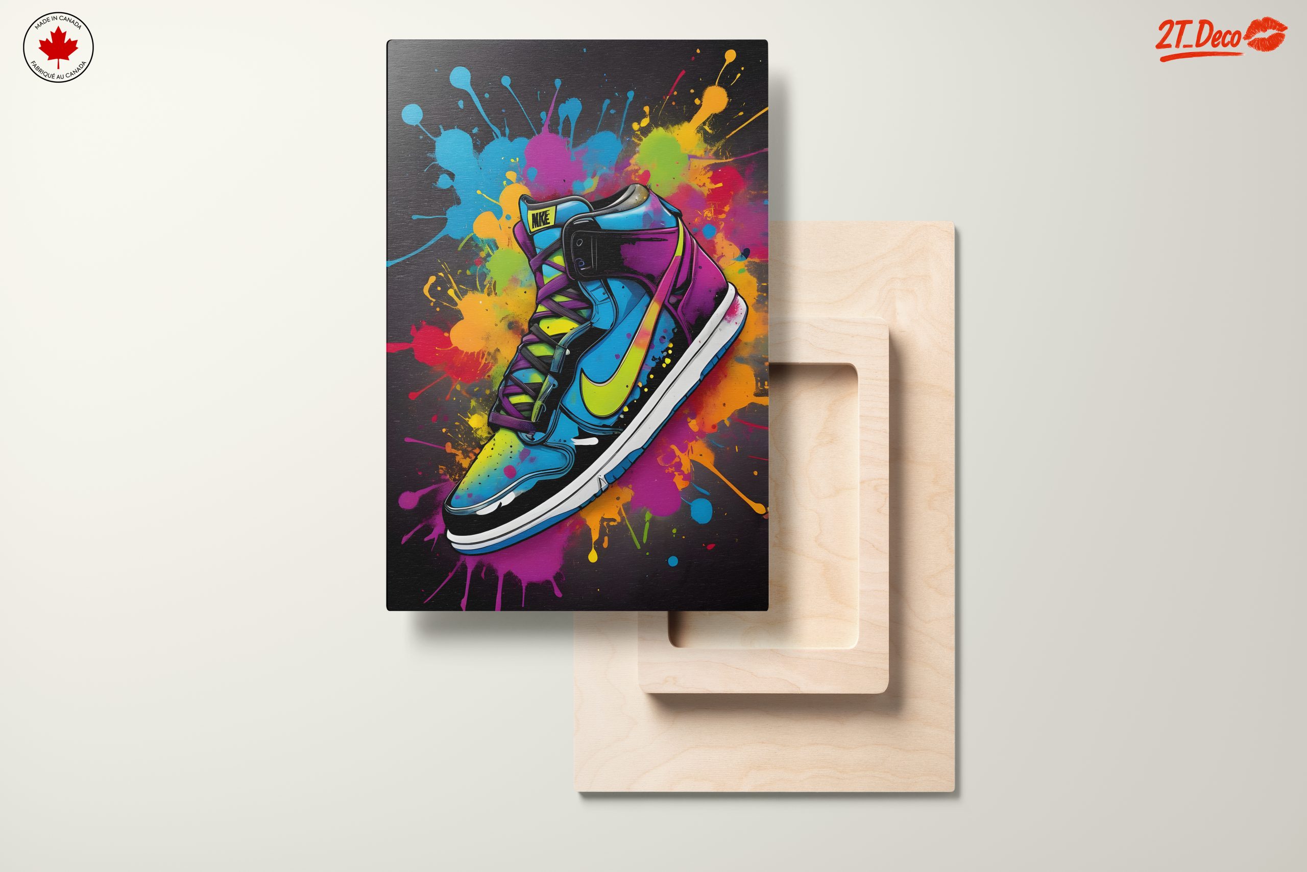 Colorful Nike Sneaker Art 2 - Image 11