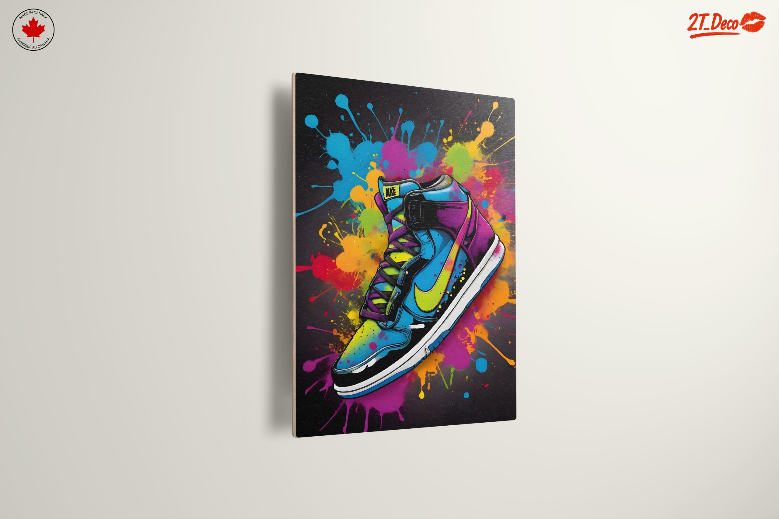 Colorful Nike Sneaker Art 2 - Image 13