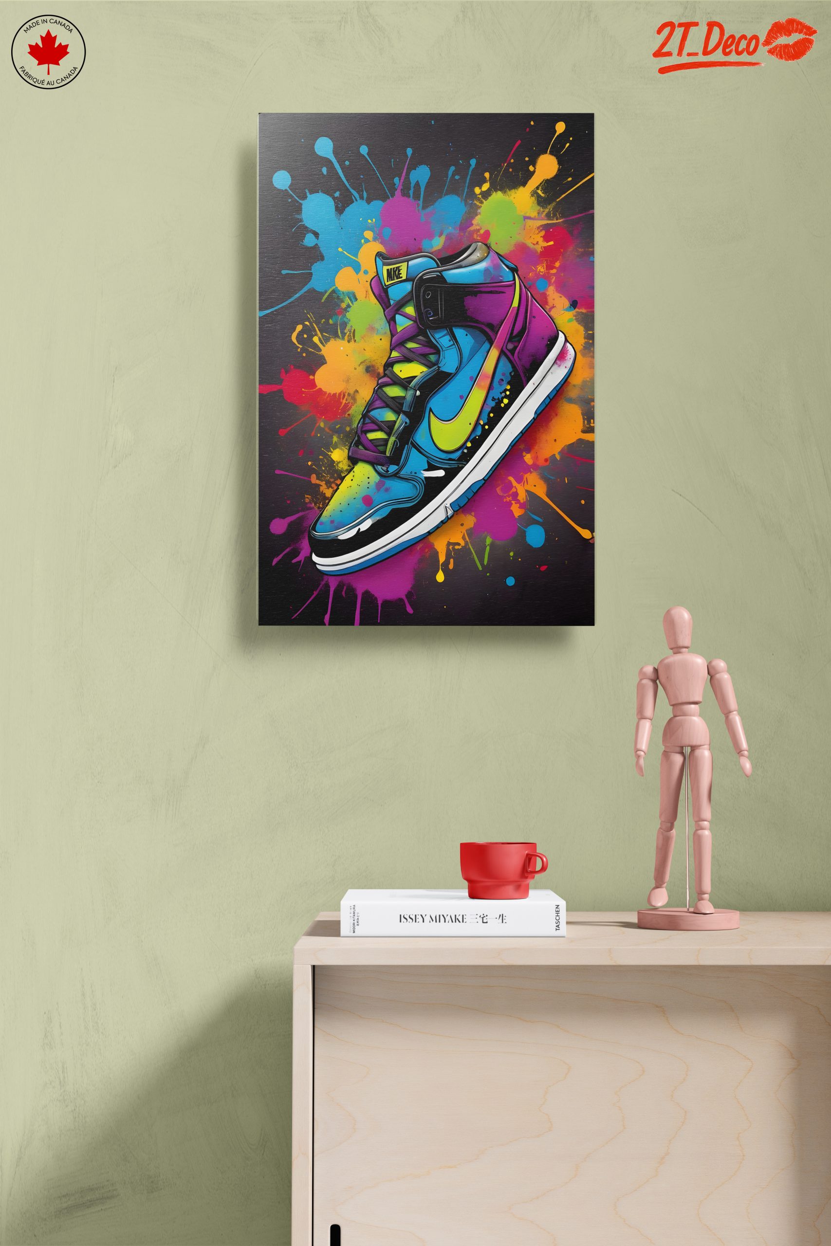 Colorful Nike Sneaker Art 2 - Image 14
