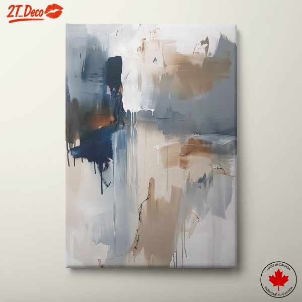 Elegant Abstract Art in Soothing Tones