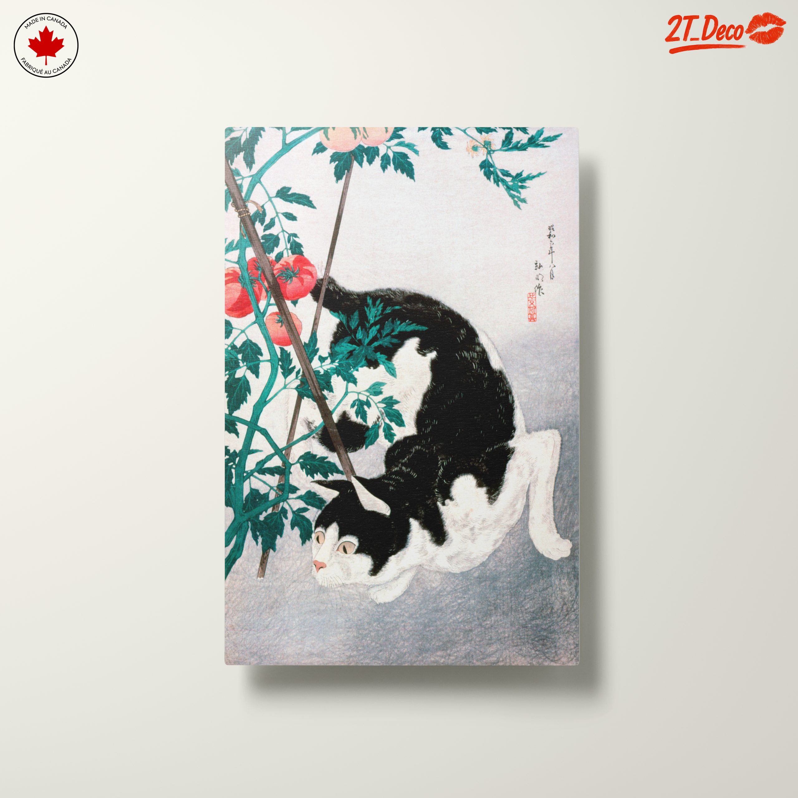 Playful Cat Among Tomato Plants - Image 10