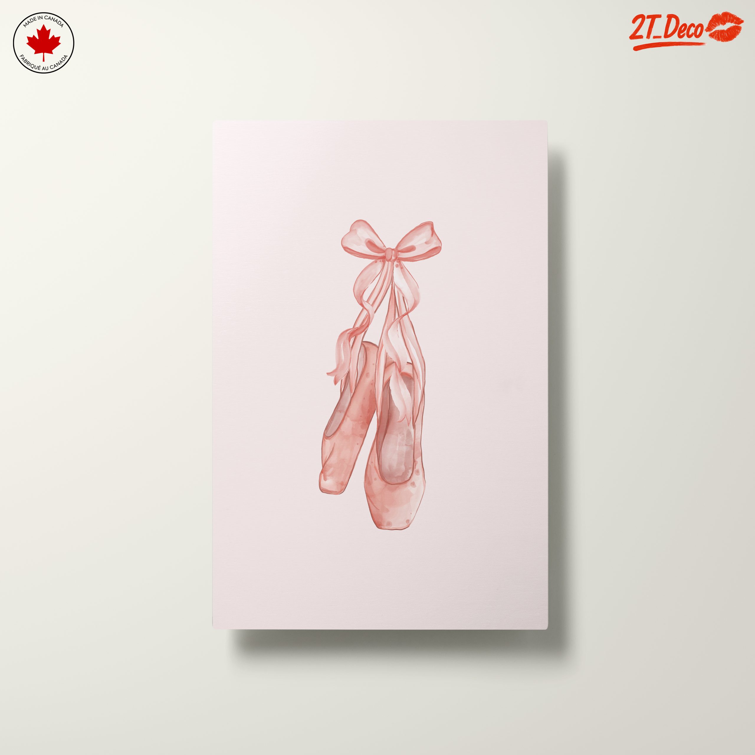 Delicate Ballet Shoes With Ribbon - Image 10