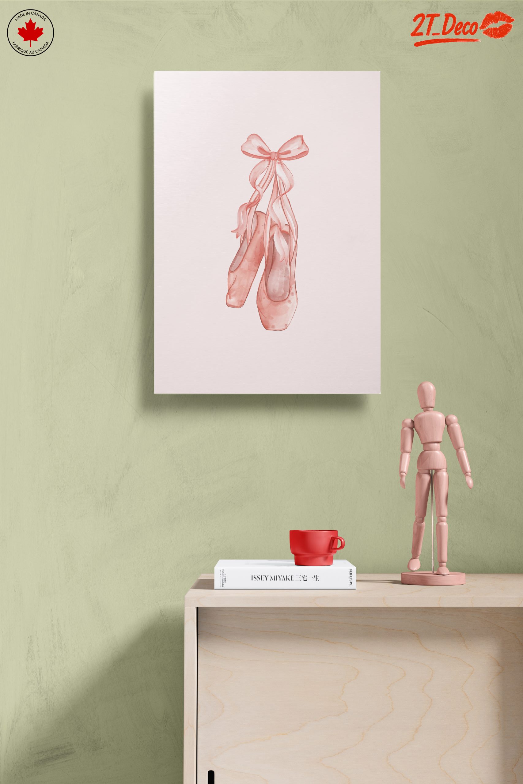 Delicate Ballet Shoes With Ribbon - Image 14
