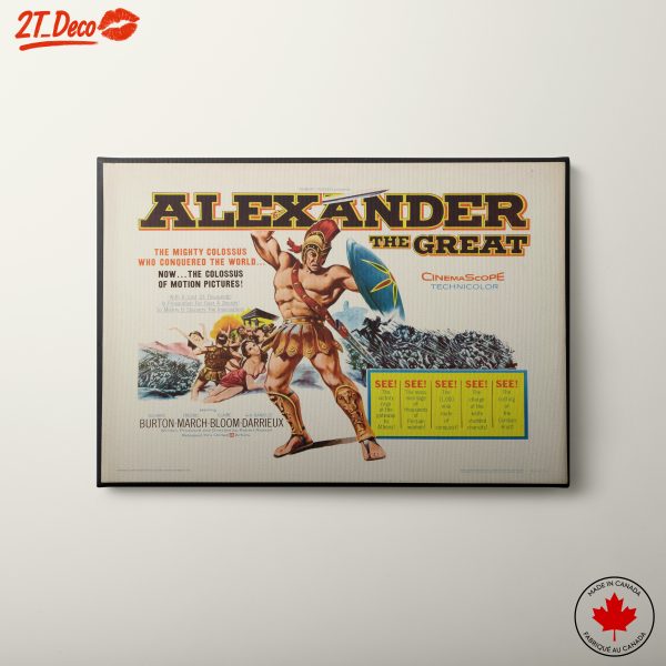Alexander the Great Vintage Movie Poster