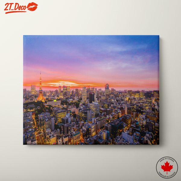 Tokyo Cityscape at Sunset